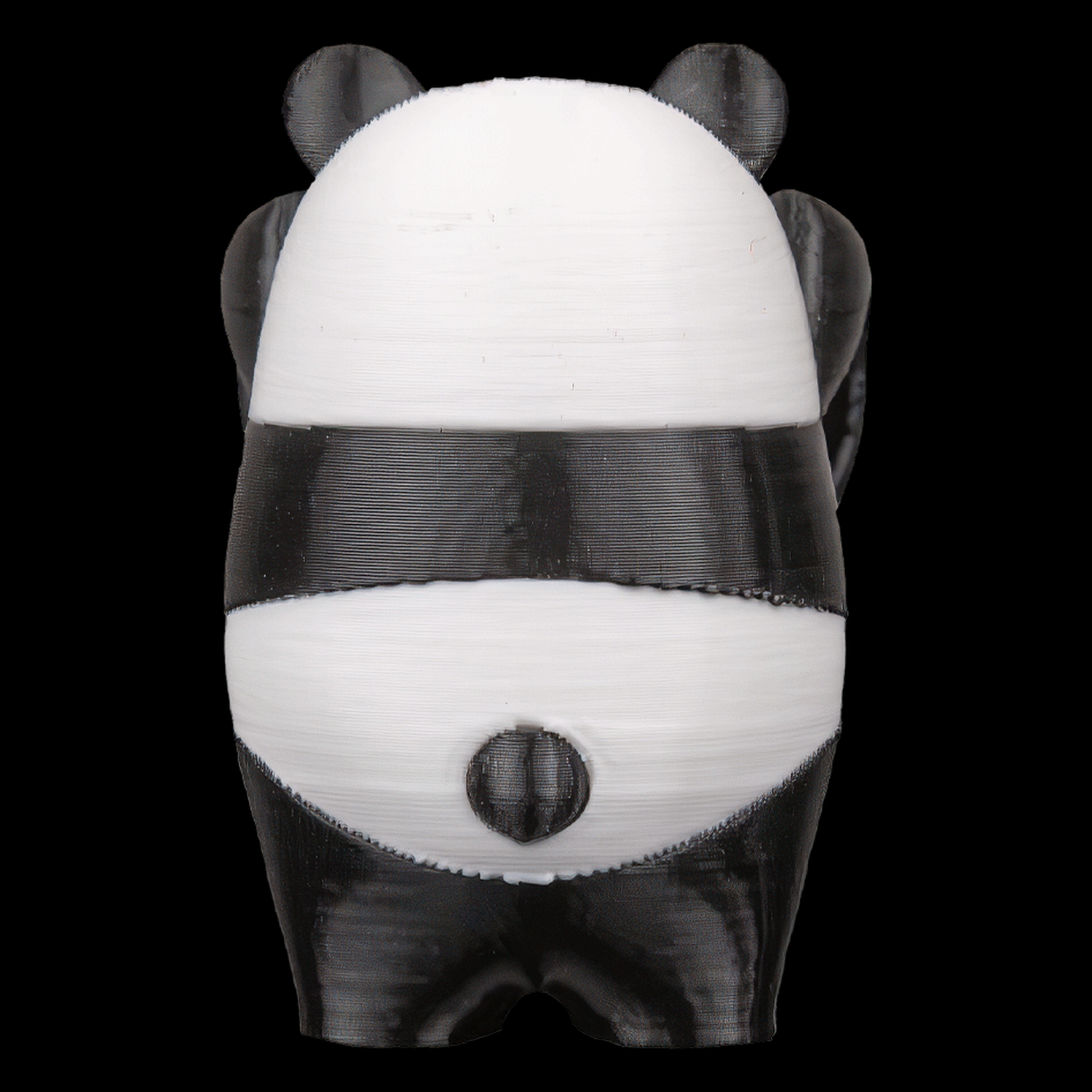 Panda trepador para juego de equilibrio