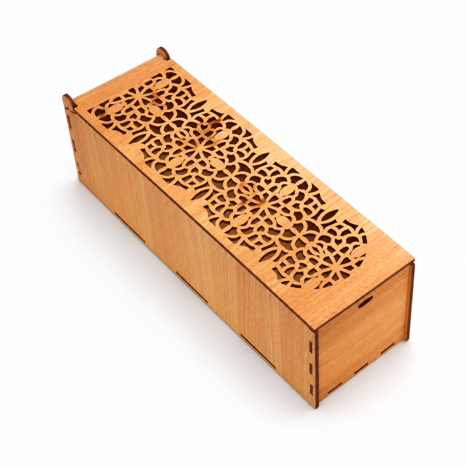 Wedding Wooden Gift Box Laser Cutting 12