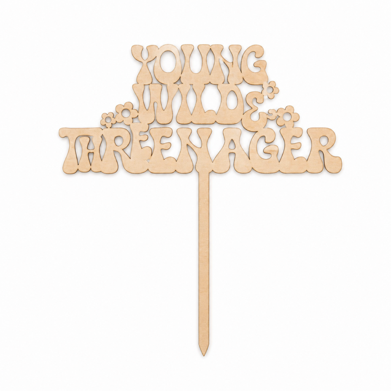 Young Wild and Threenager Svg