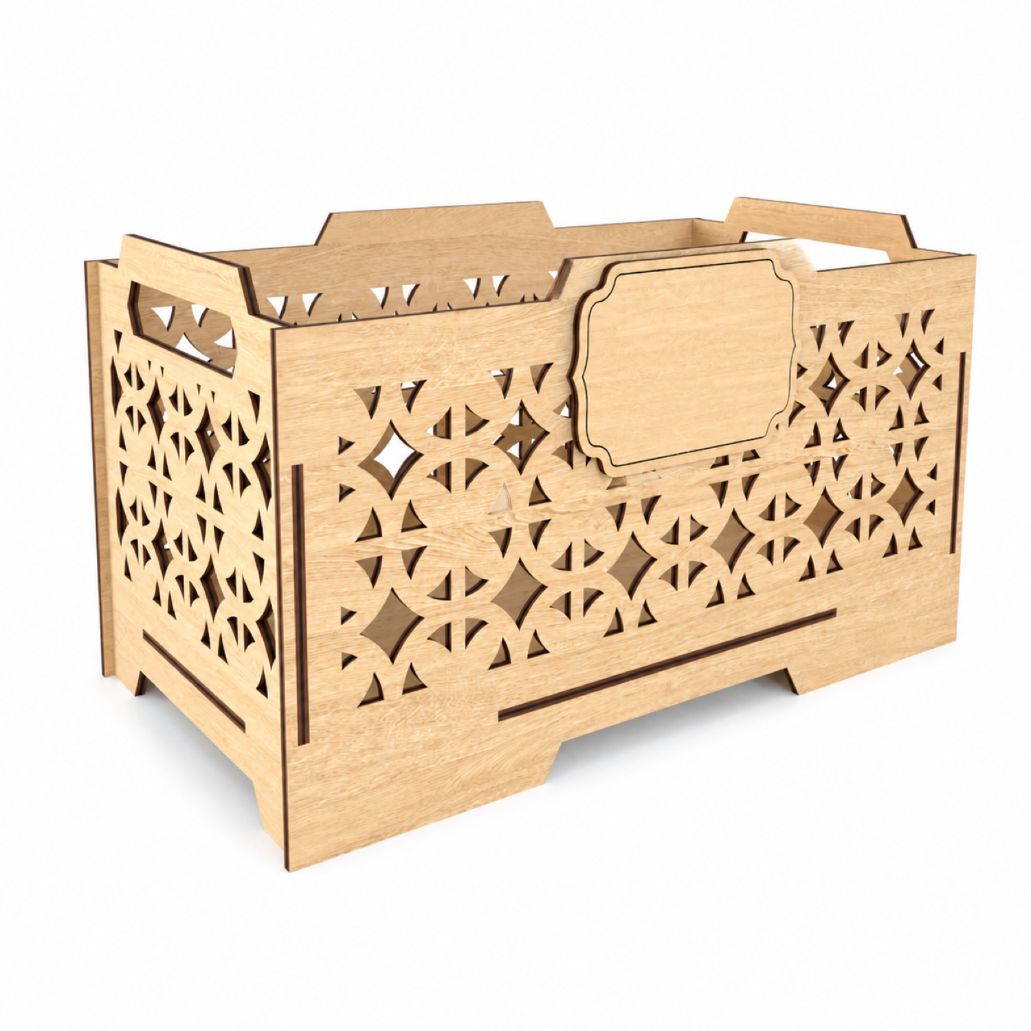 Wooden Storage Box Laser Cut | Organizer