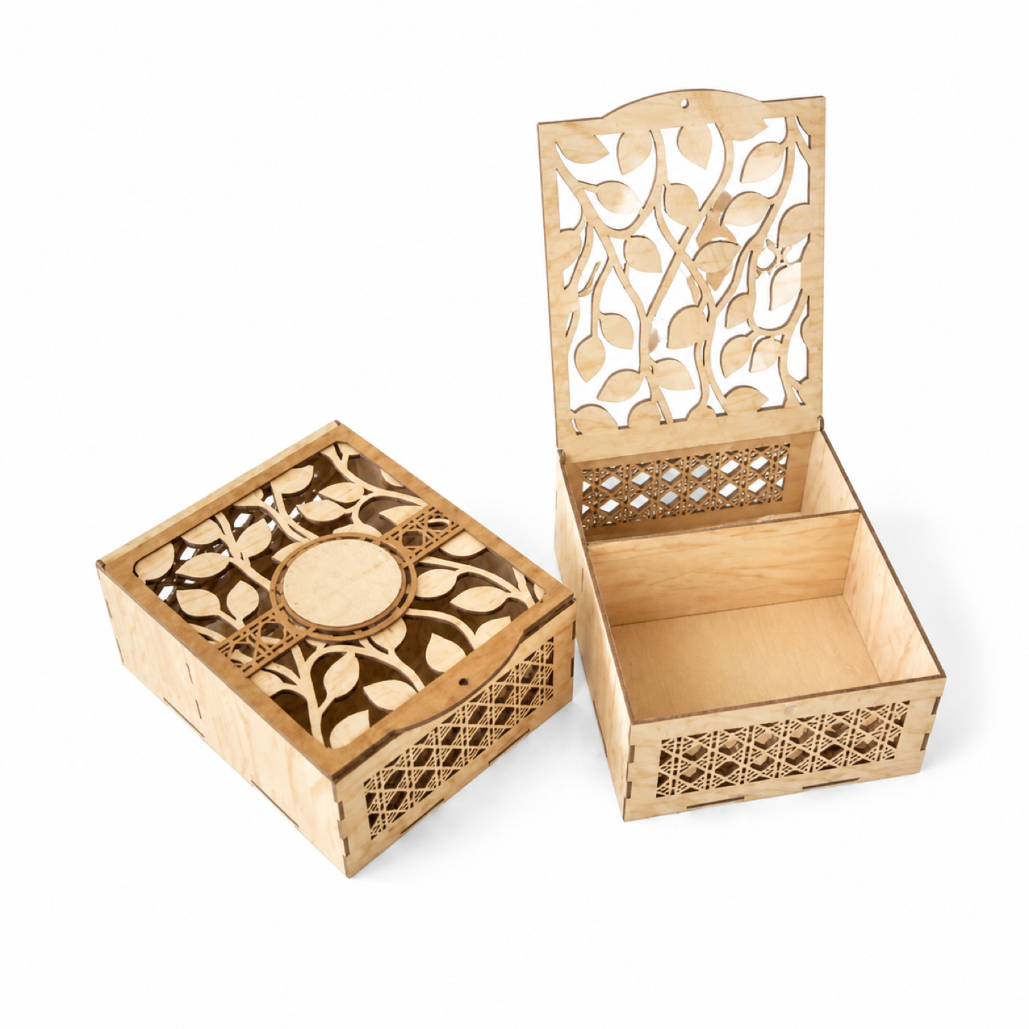 Flowers and Chocolate Box Laser Cut | CNC