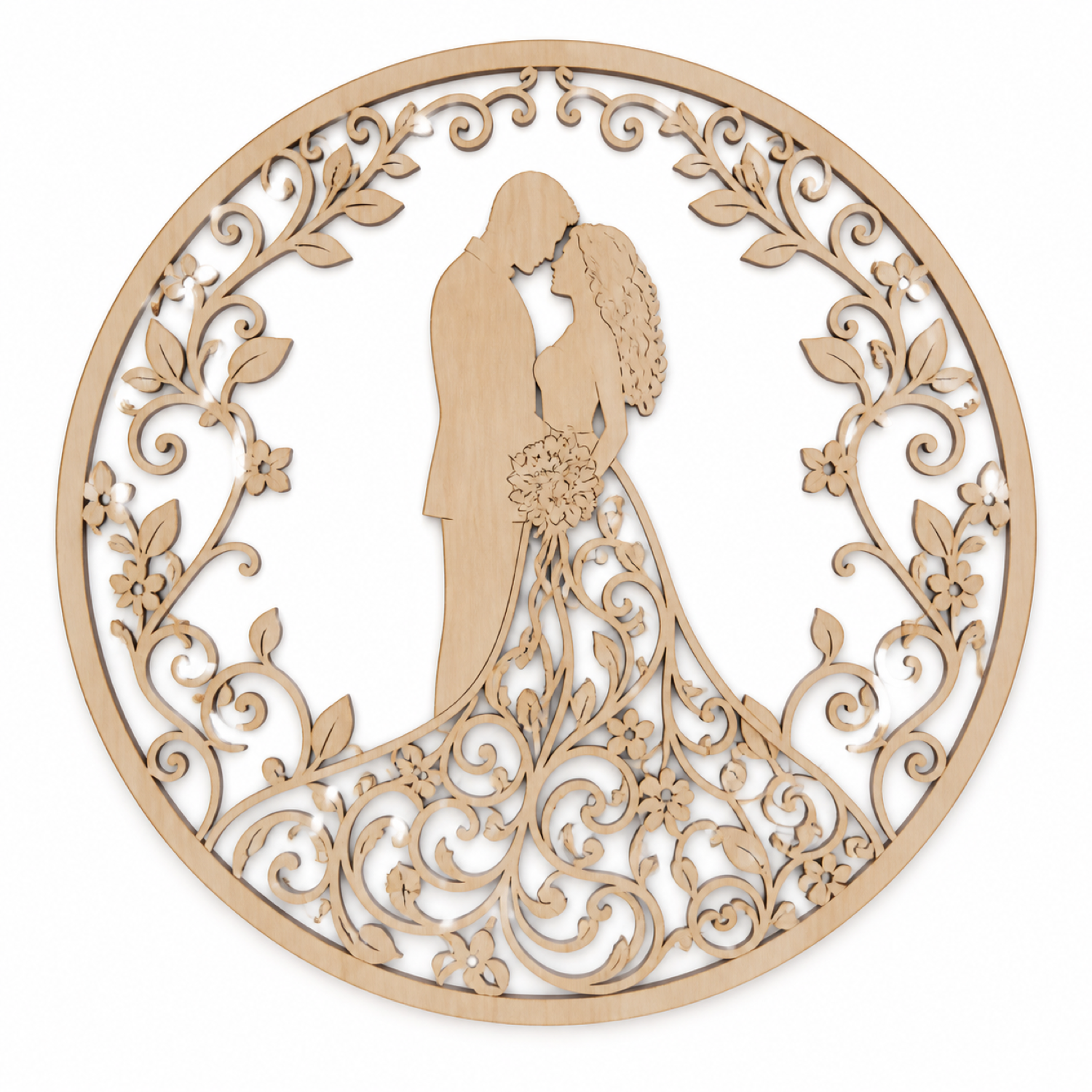 Wedding Lasercut Decoration SVG 5