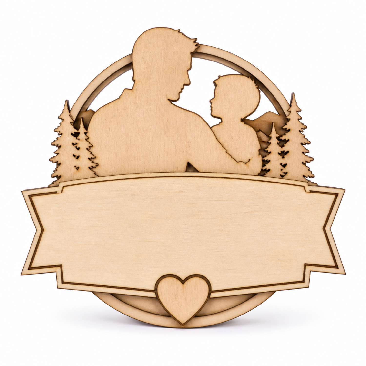Personalized Fathers Day Laser Cut SVG