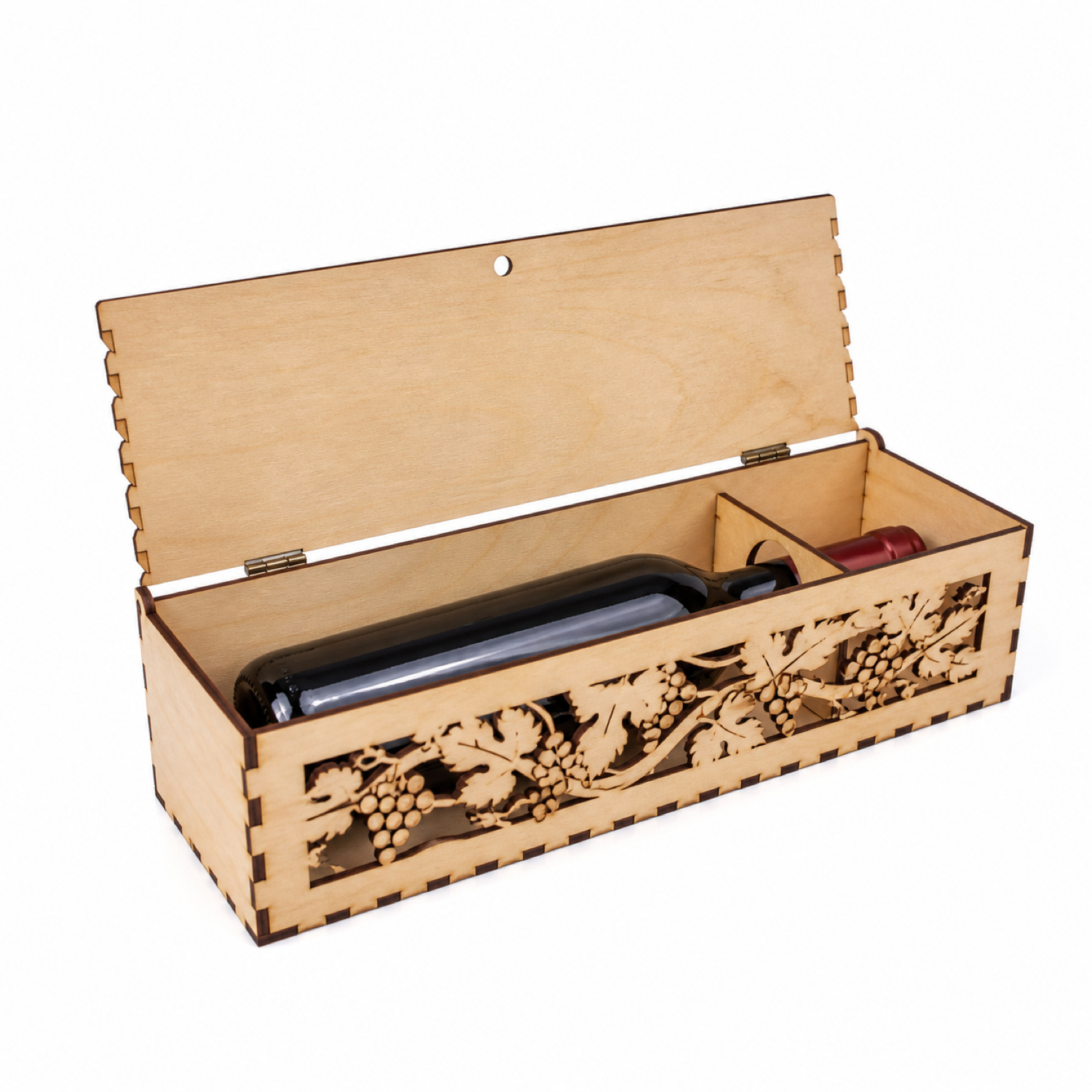 Wine Bottle Gift Box Laser Cut |Wine Box