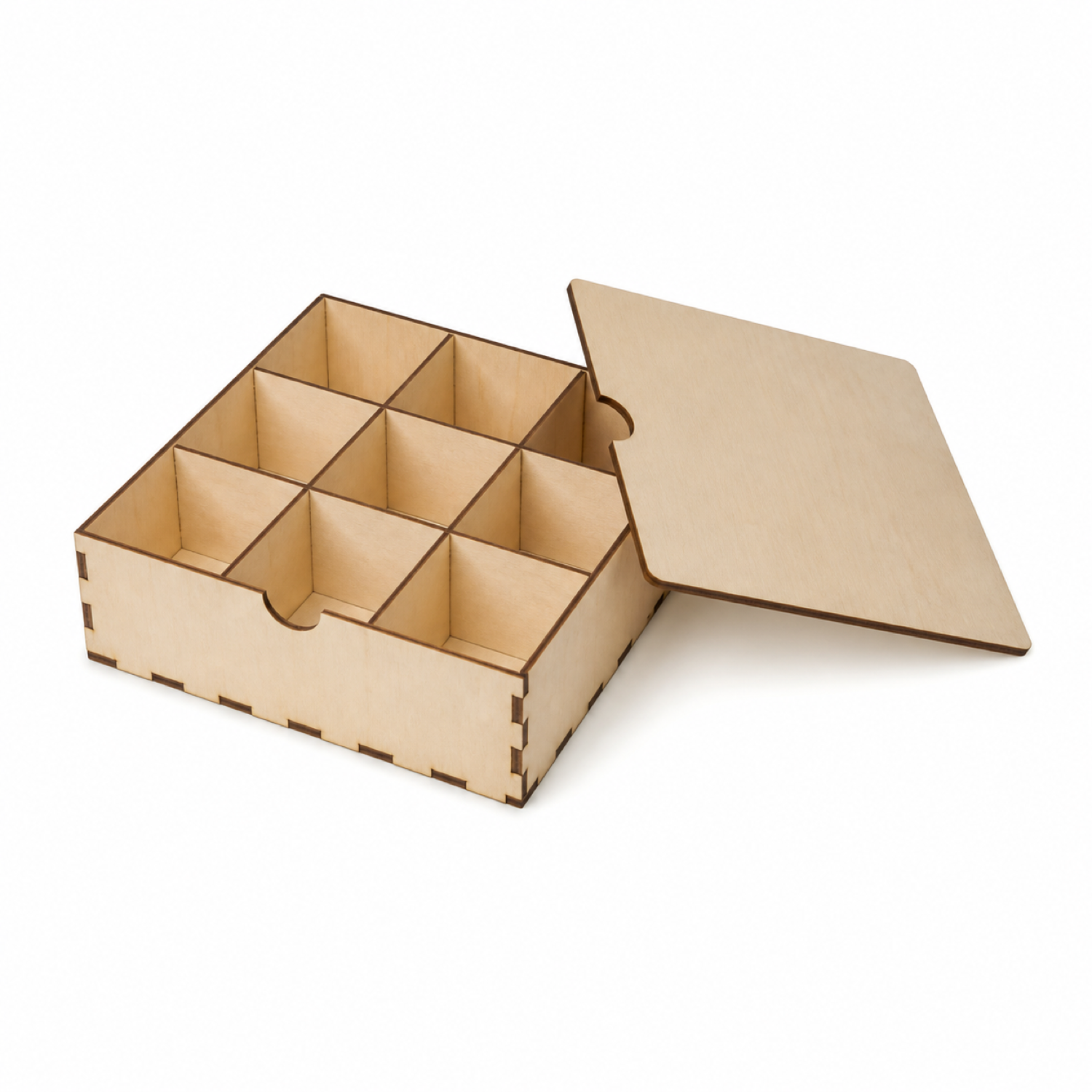 Wooden Storage Box Laser Cut | Organizer