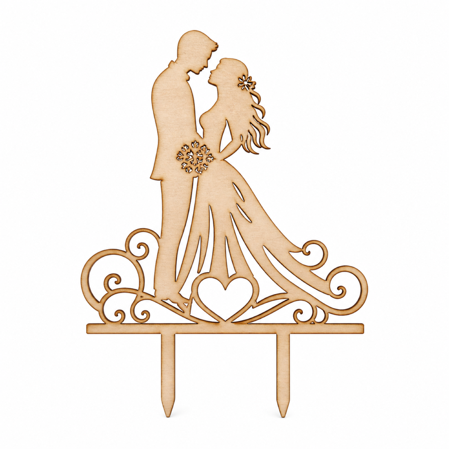 Happily Ever After Wedding Topper SVG