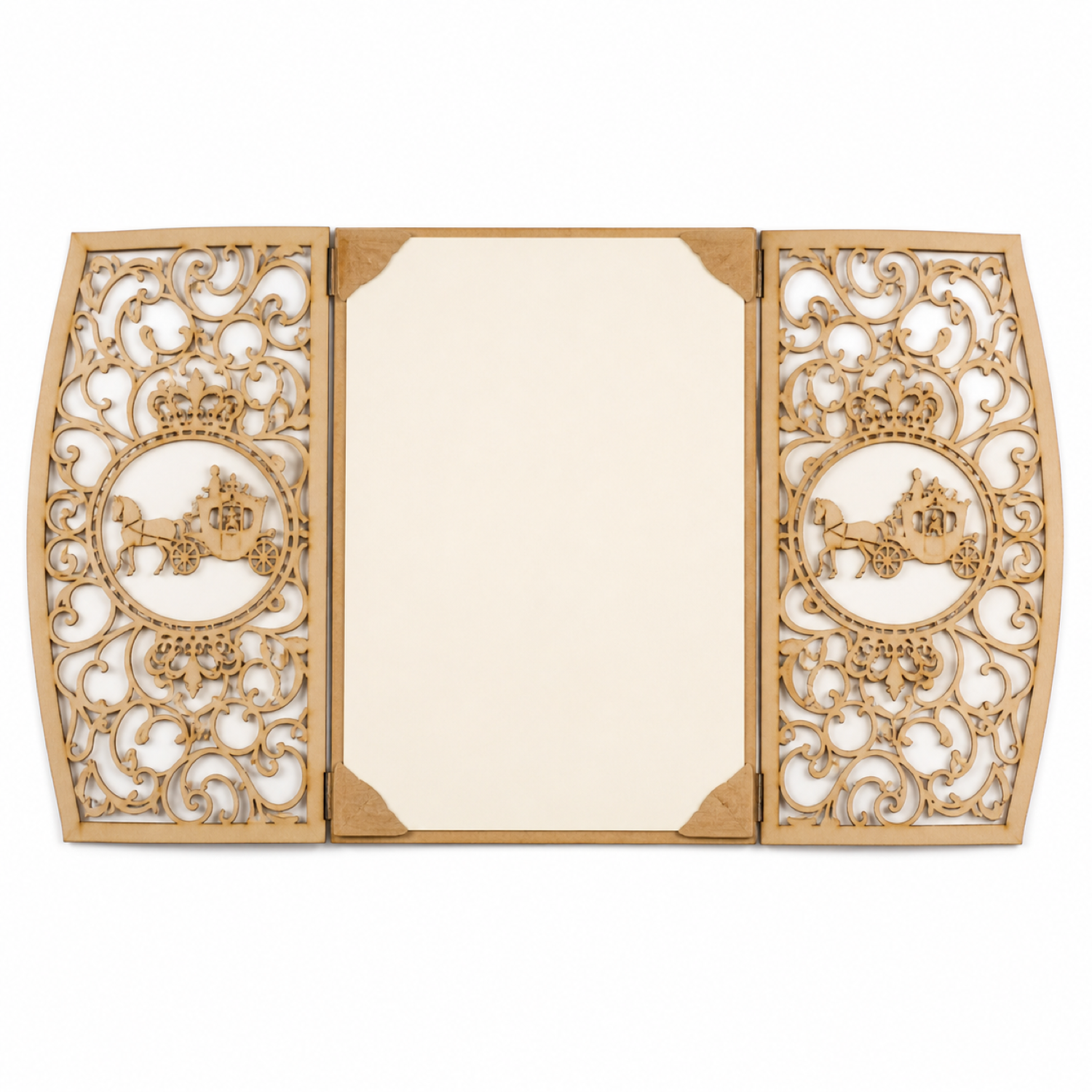 Royal Wedding Invitation SVG Card Cricut