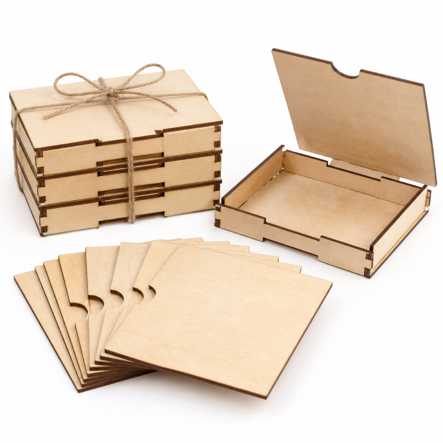 Gift Card Box Bundle Svg Laser Cut File