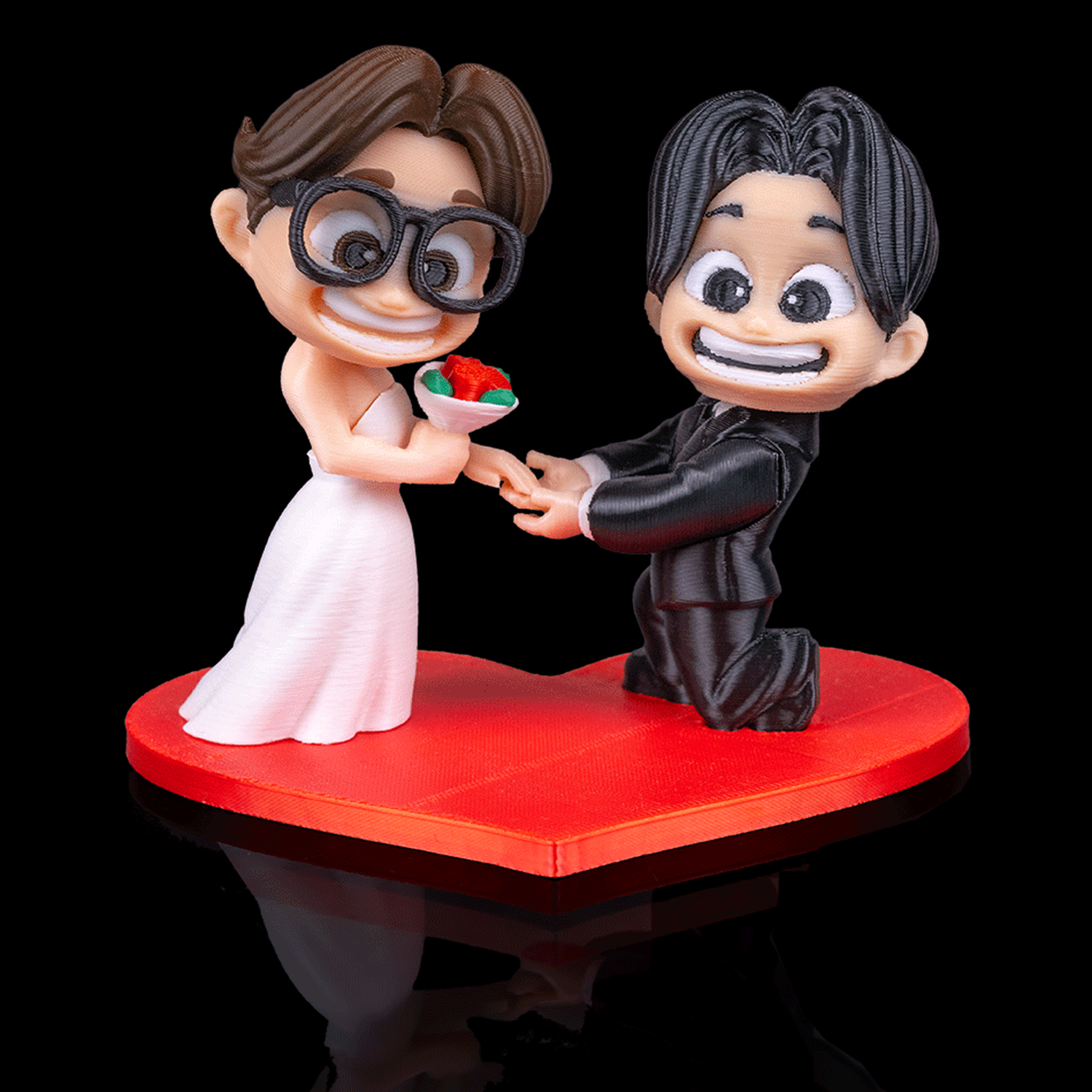 Adorno para tarta Marry Me