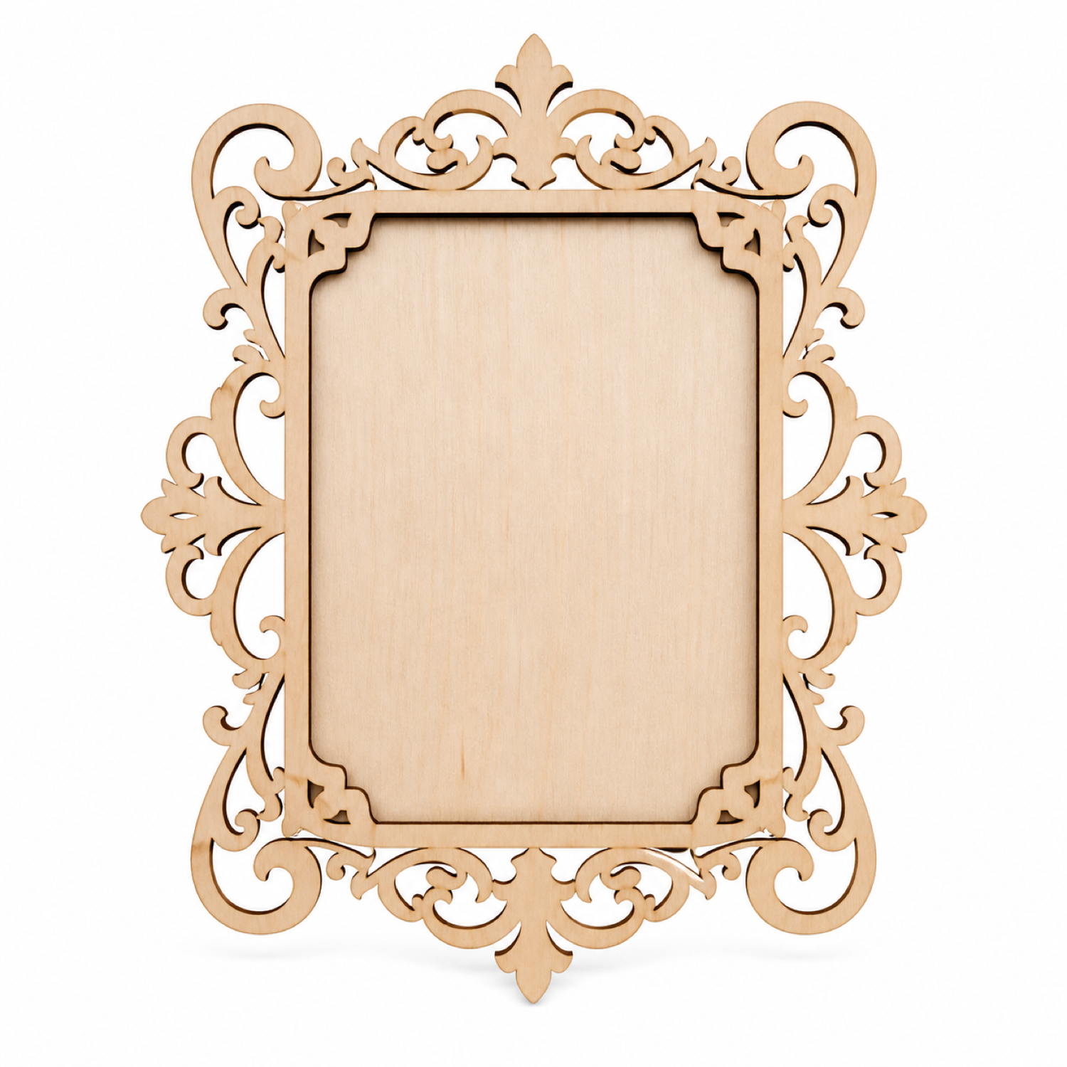 Victorian Lasercut Frame SVG