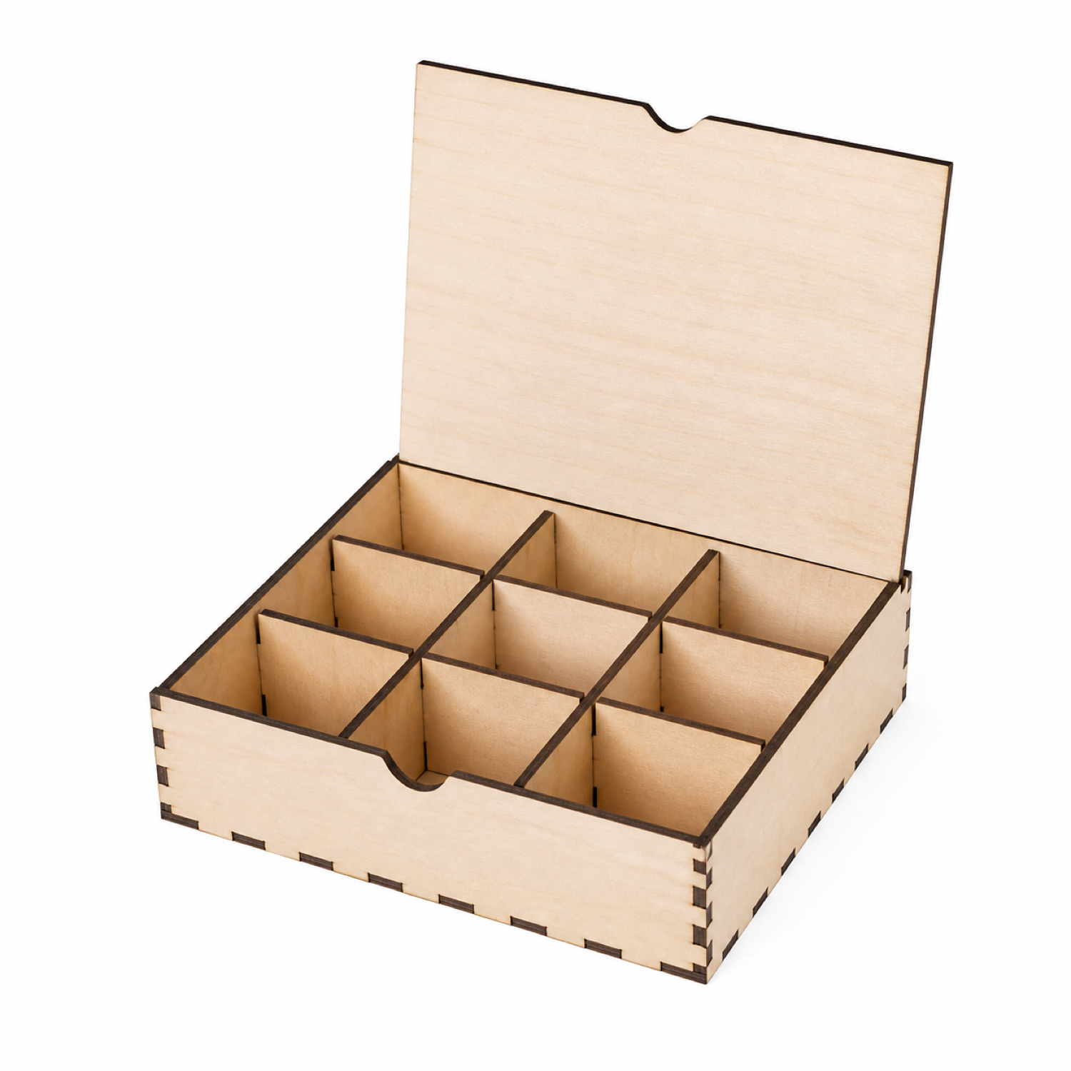 Wooden Storage Box Laser Cut | Organizer