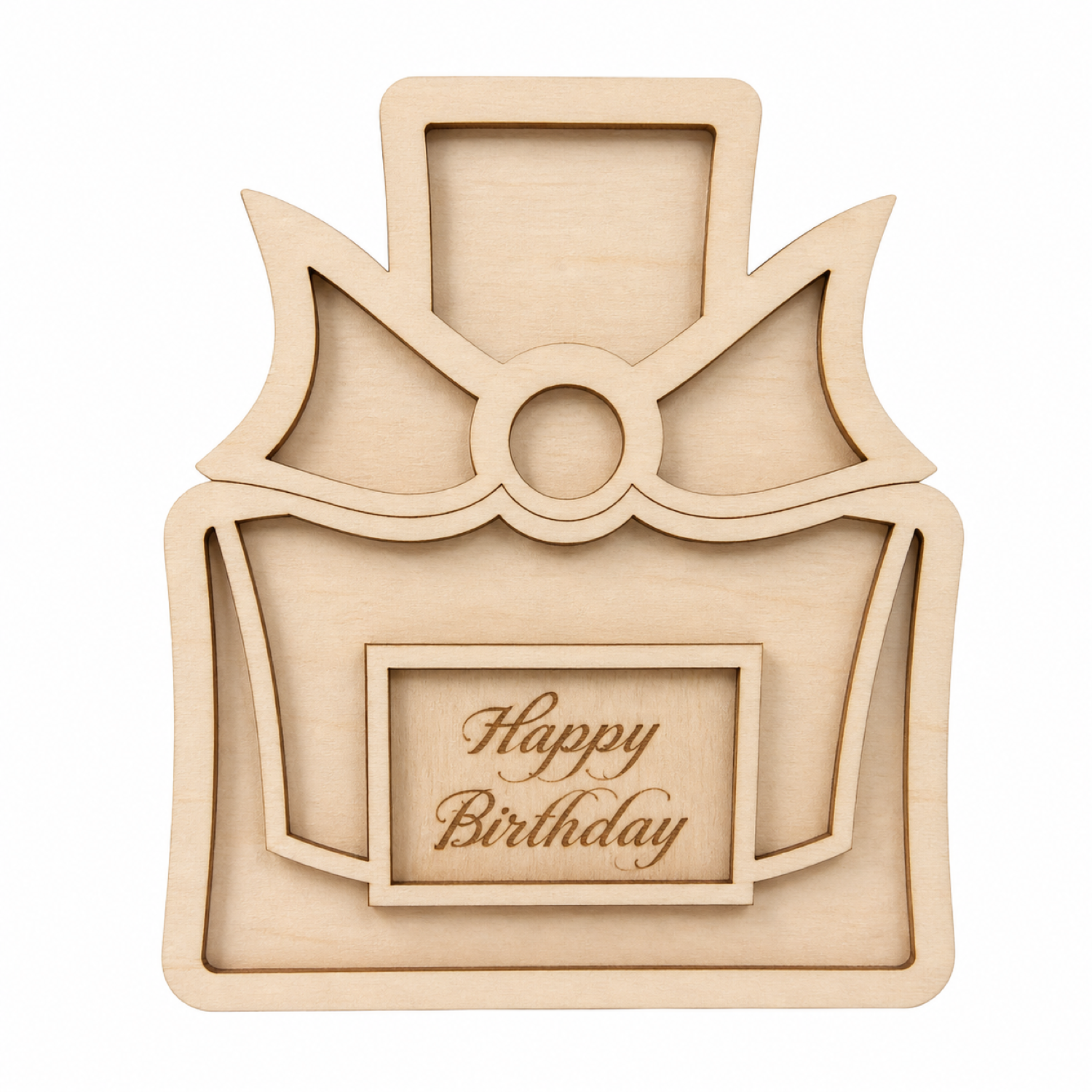 Gift Card Holder Happy Birthday Svg