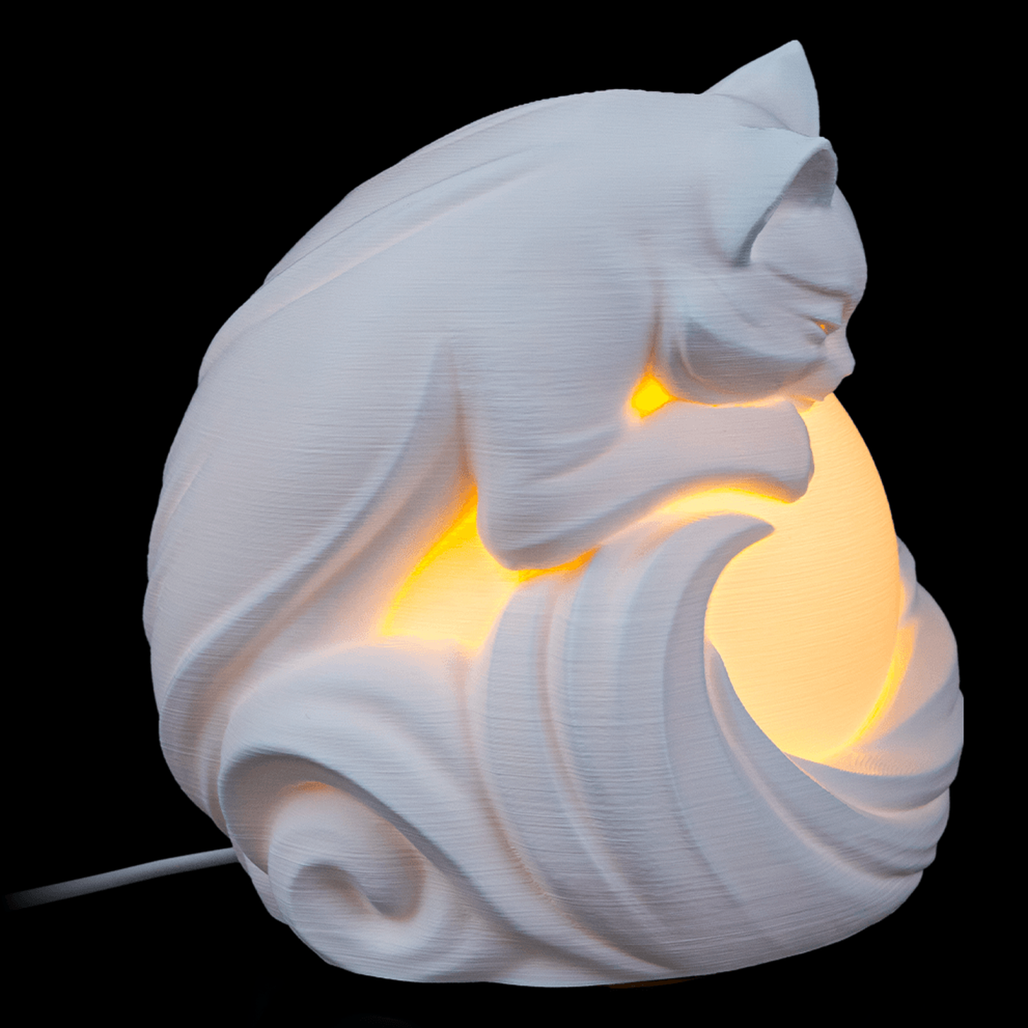 Lámpara de mesa Feline Sphere