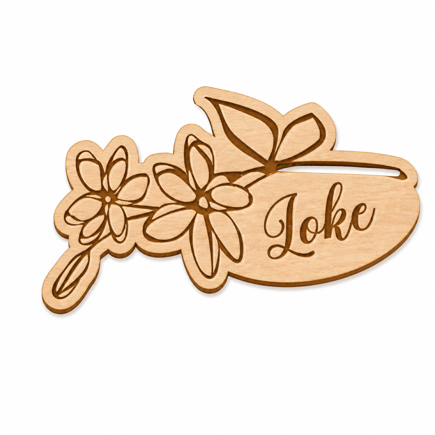 Wedding Place Card Laser Cut Design