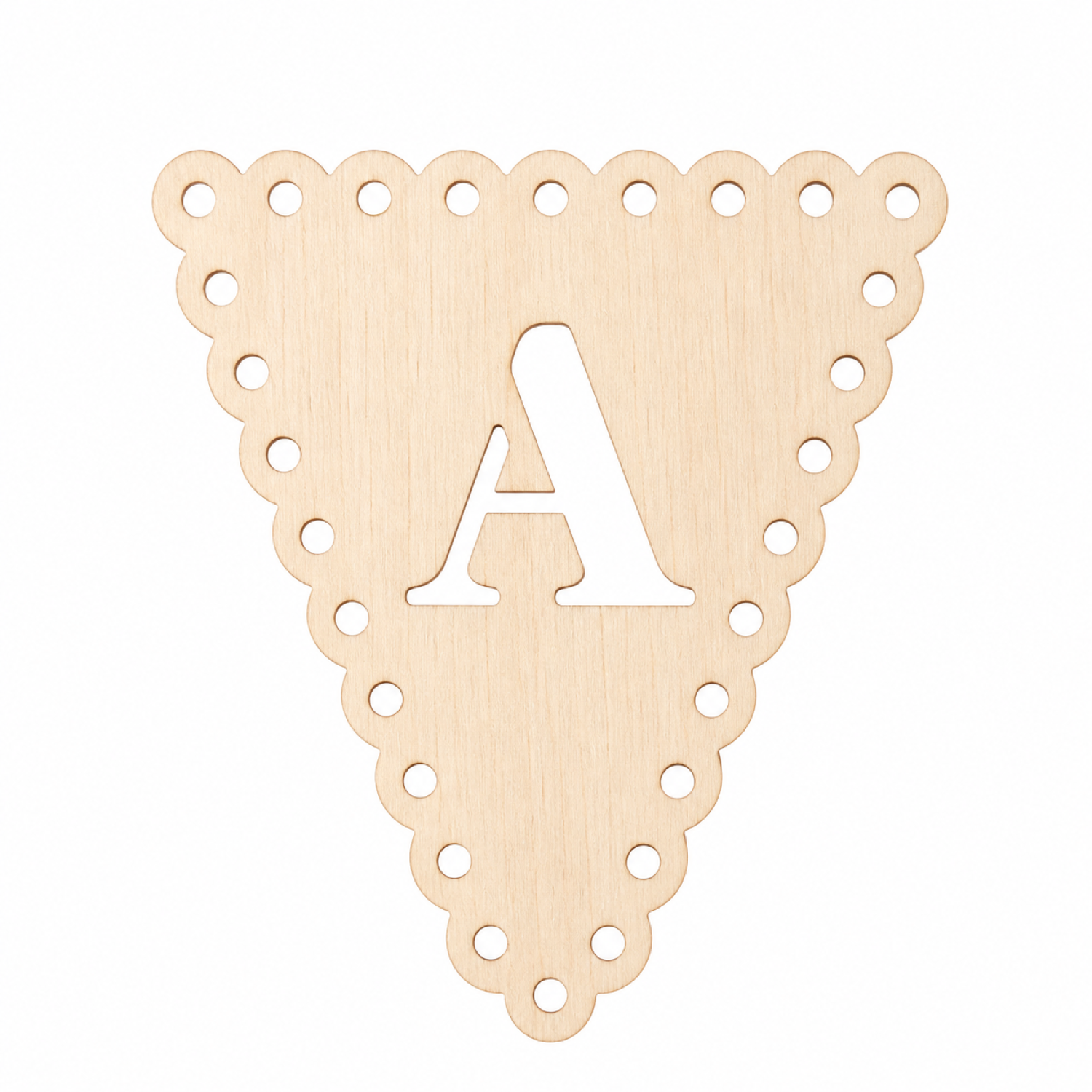 Laser Cut a-Z Alphabet Garland Svg Files