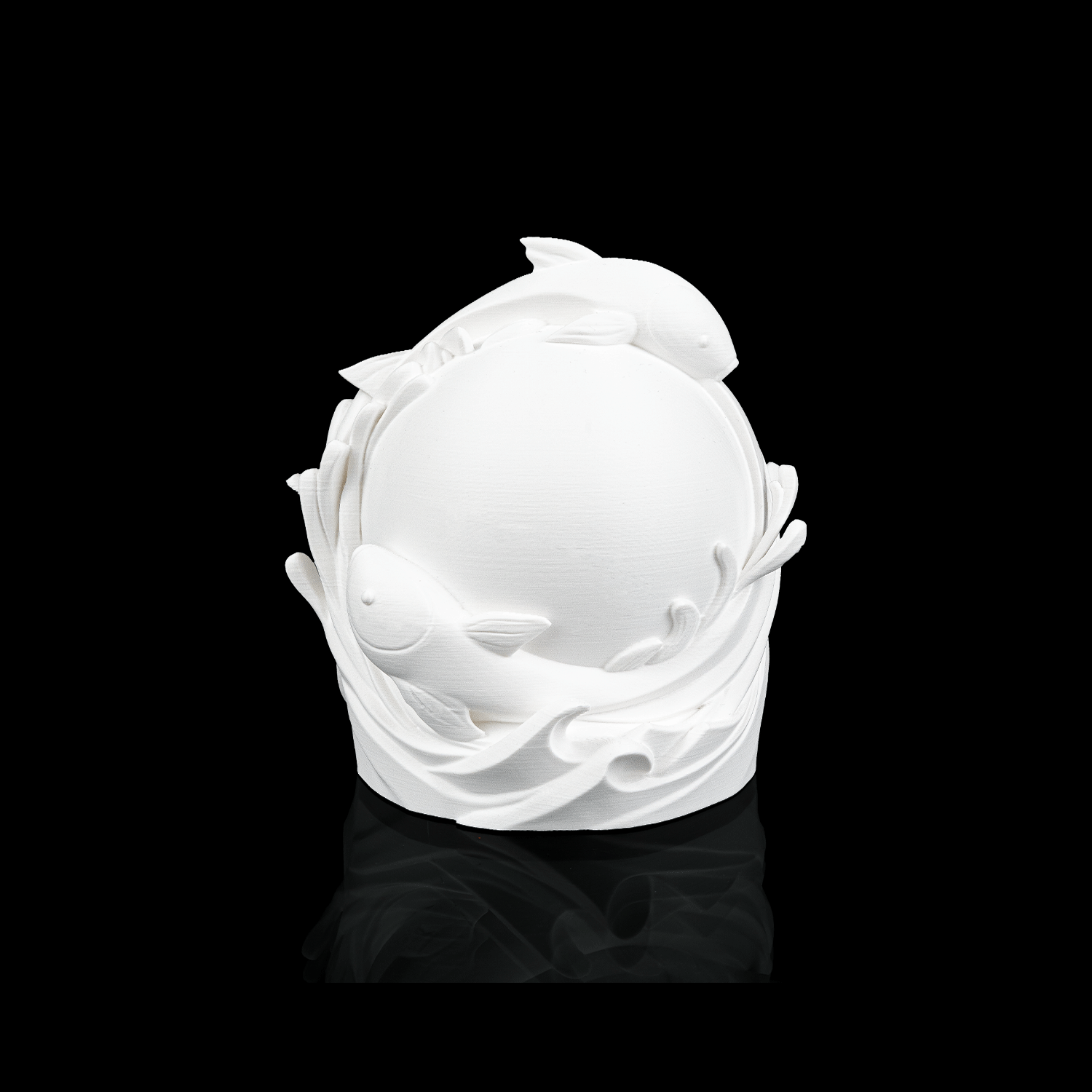 Lámpara de mesa Twin Fish Sphere