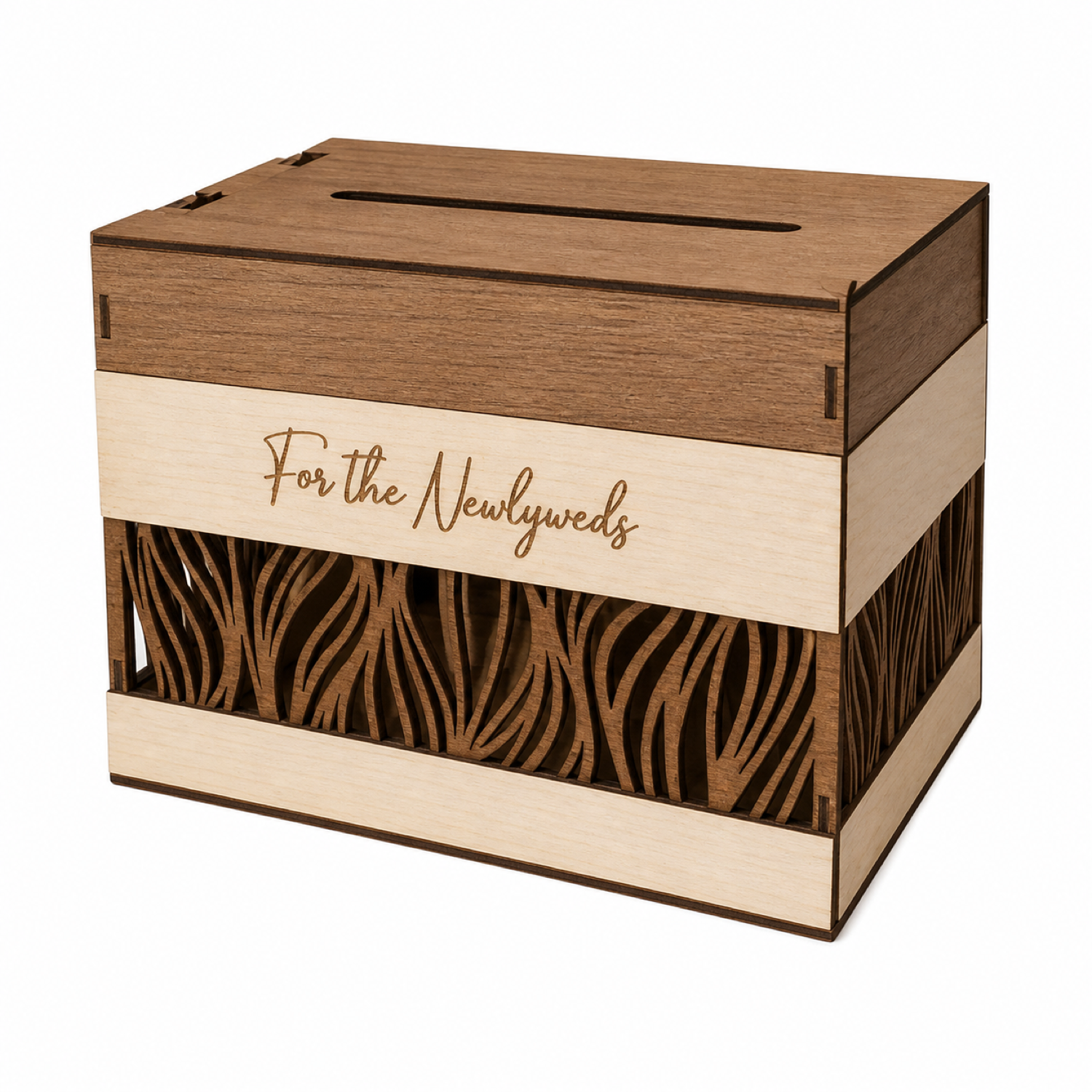 Wedding Card Box Laser Cut