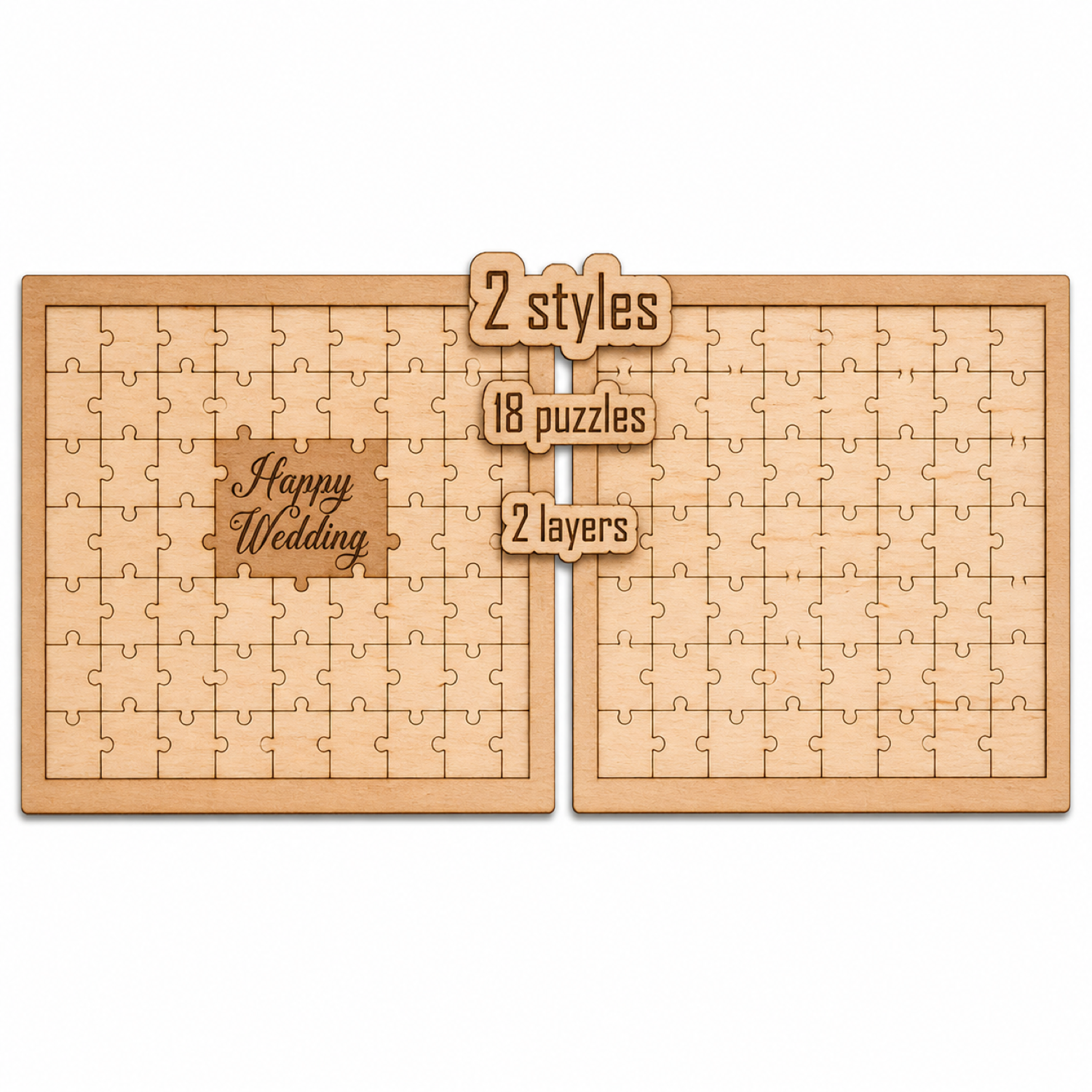 Wedding Guestbook for Laser Cutting