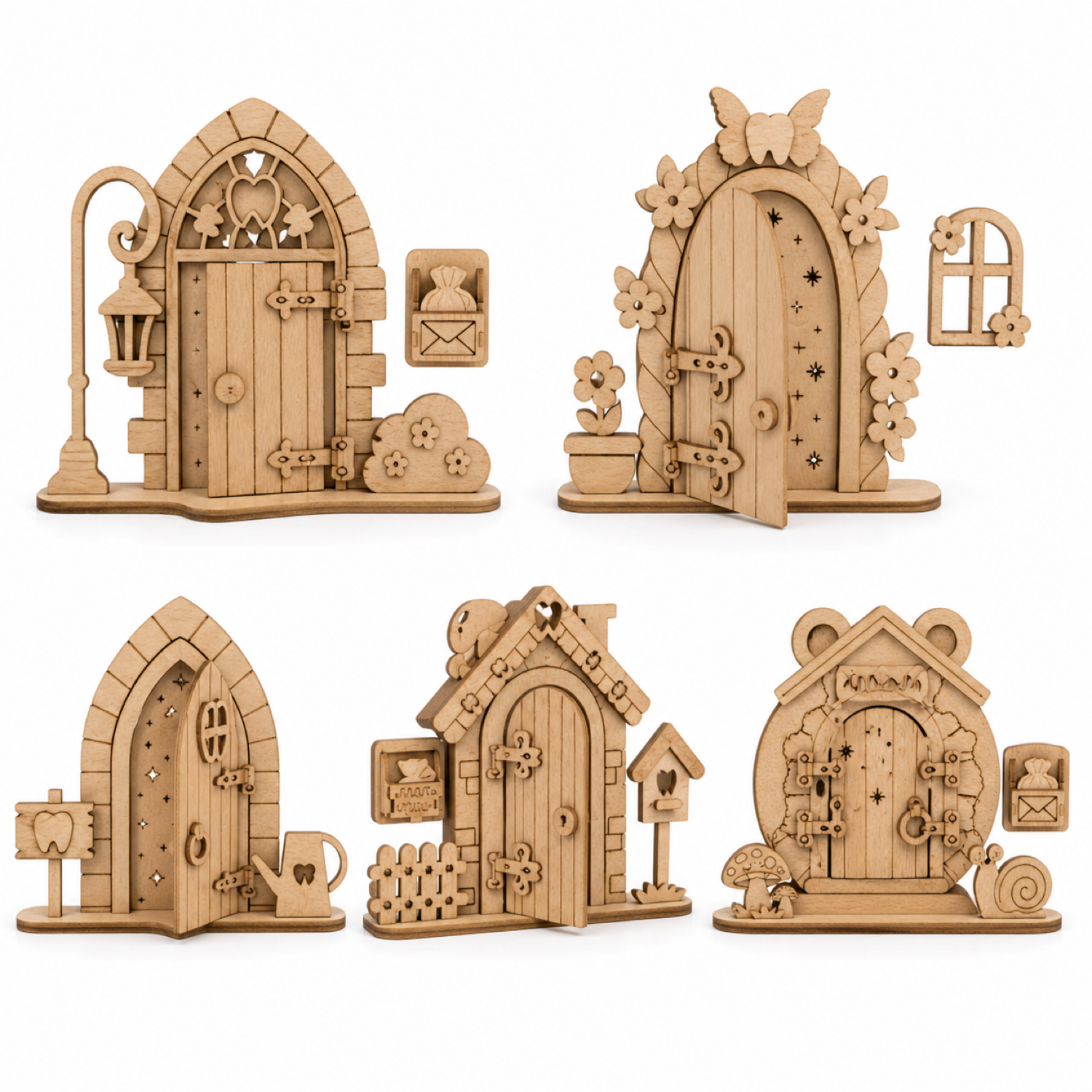 Tooth Fairy Door Laser Cut|Kids Room SVG