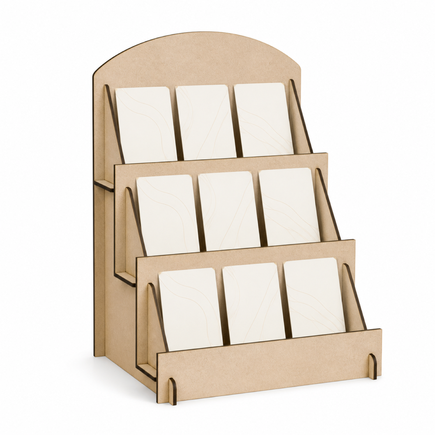 Laser Cut Gift Card Display Stand Svg