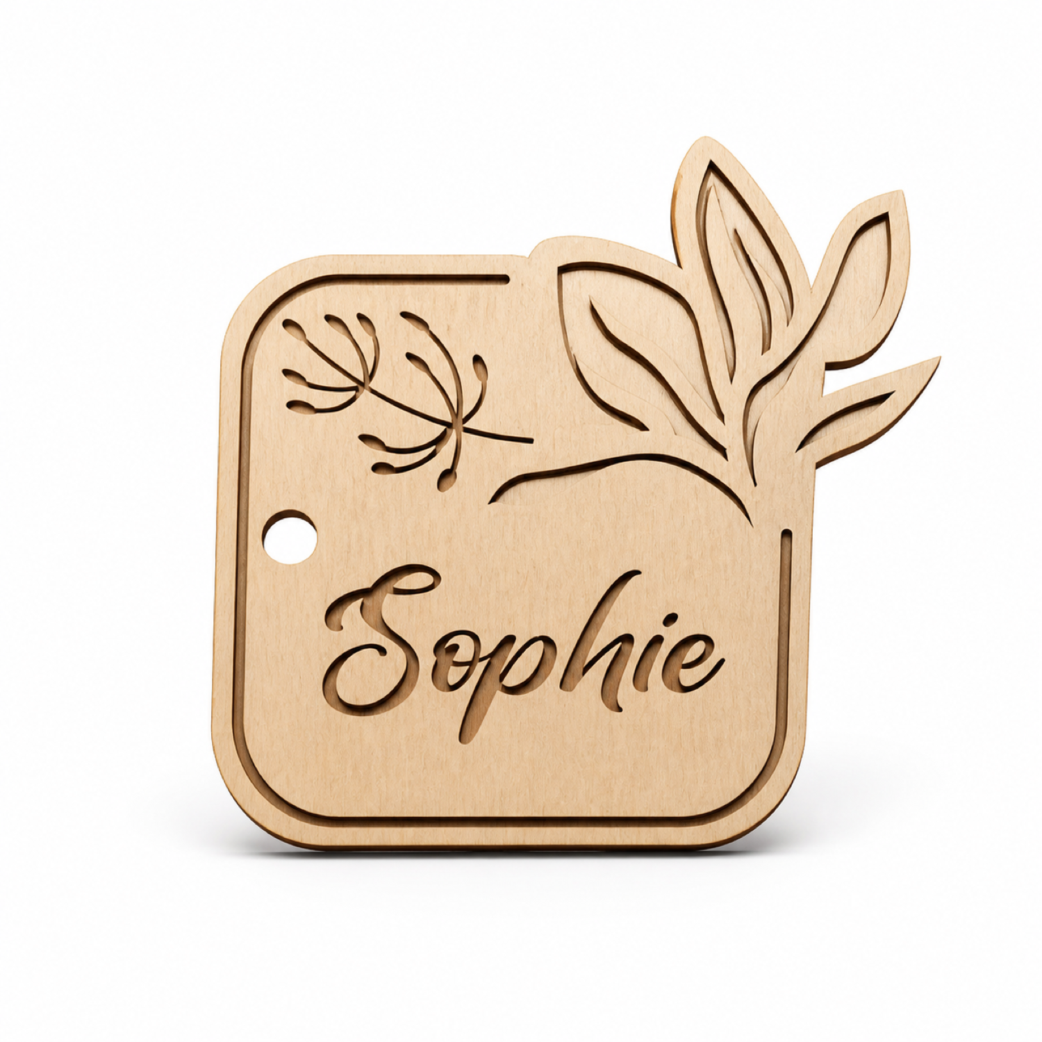 Wedding Wooden Place Card Laser Cut