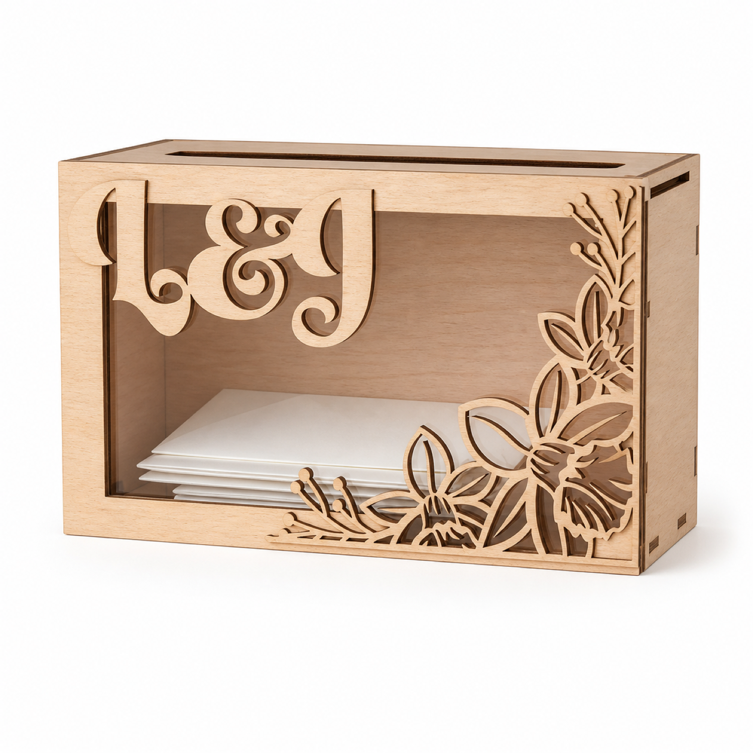 Wedding Memory Box Laser Cut