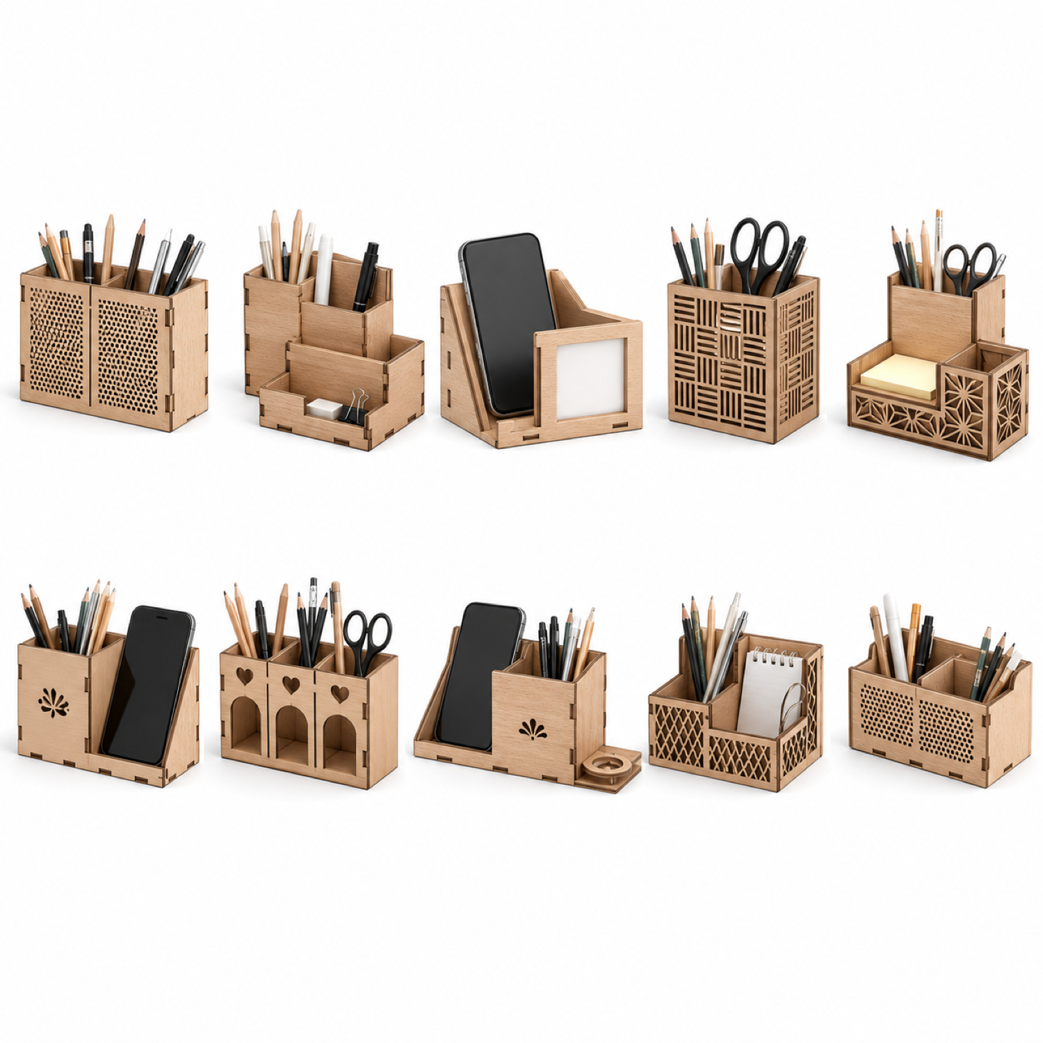Office Supplies Organizers Bundle Laser