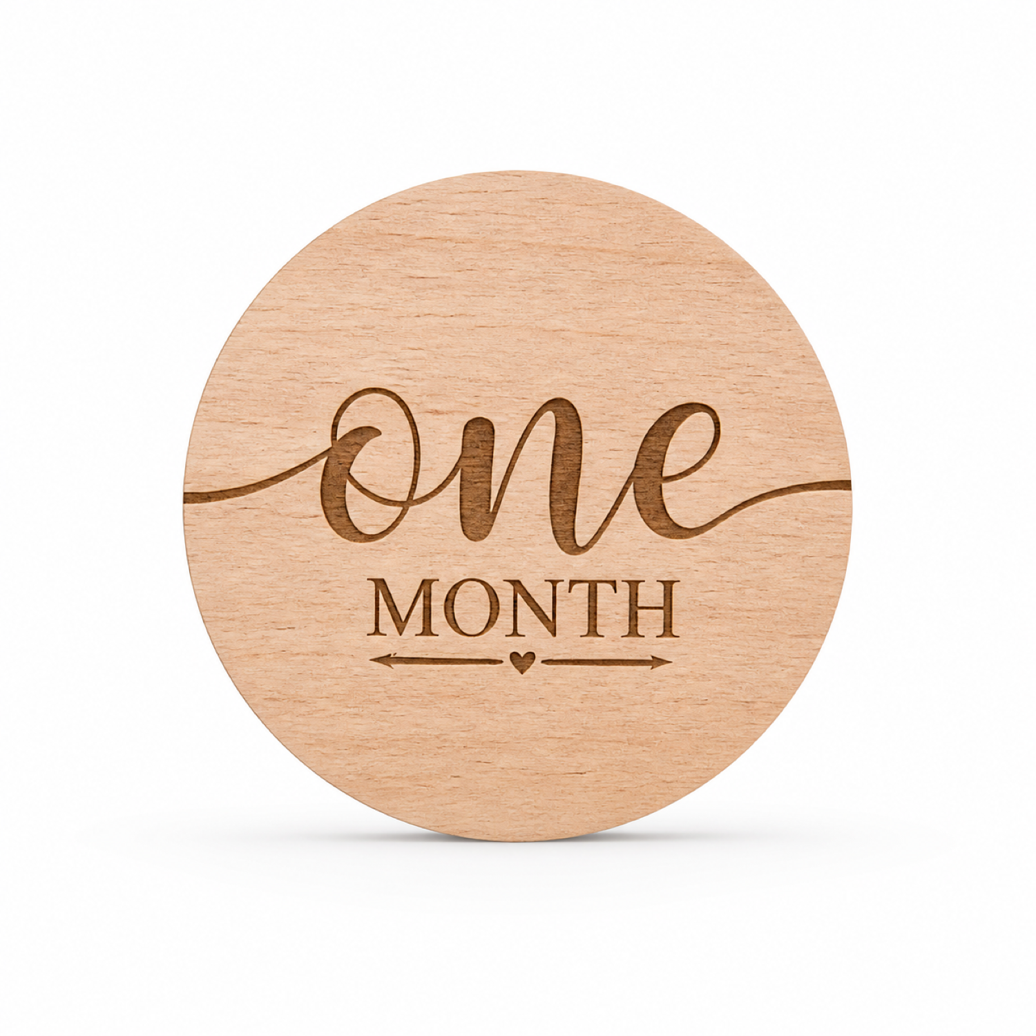 Laser Cut Baby Monthly Milestone Discs