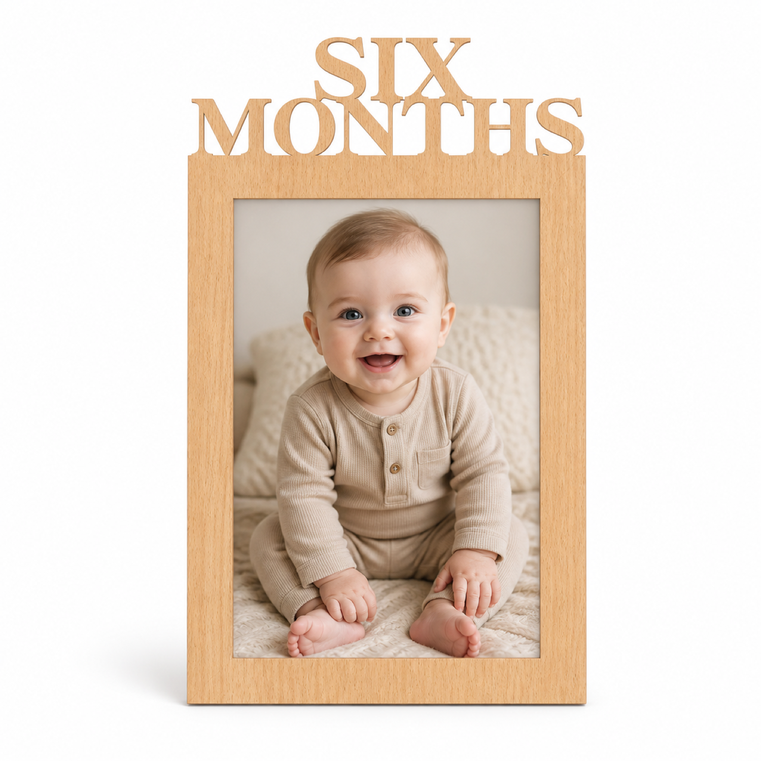 Baby Photo Frame Laser Cut Template