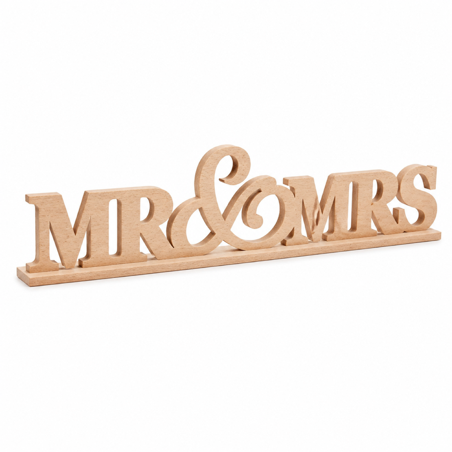 Wooden Wedding Decor Laser Cut