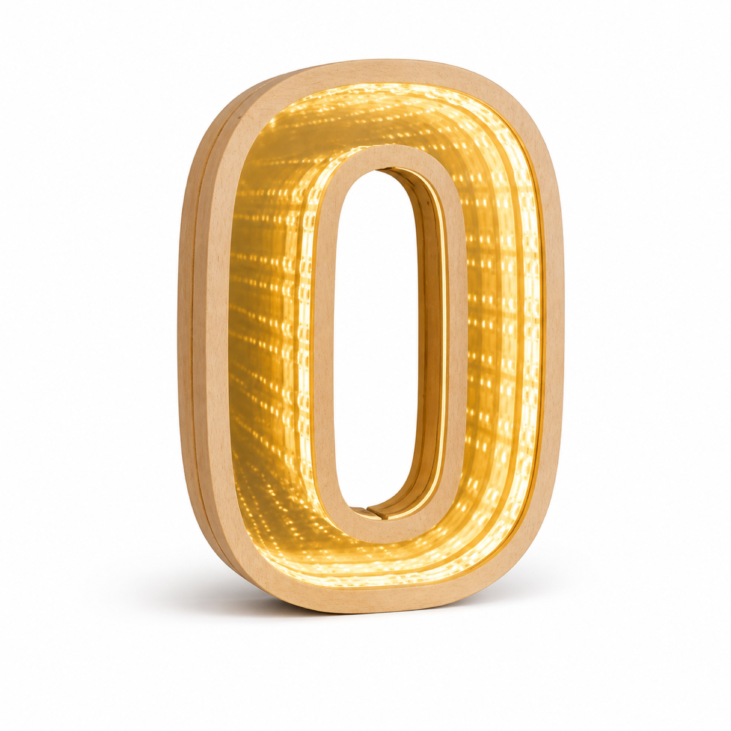 3D Infinity Mirror Letter Laser Cut |CNC