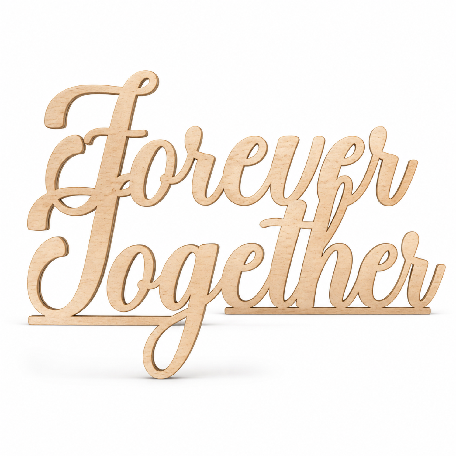 Wooden Wedding Decor Laser Cut