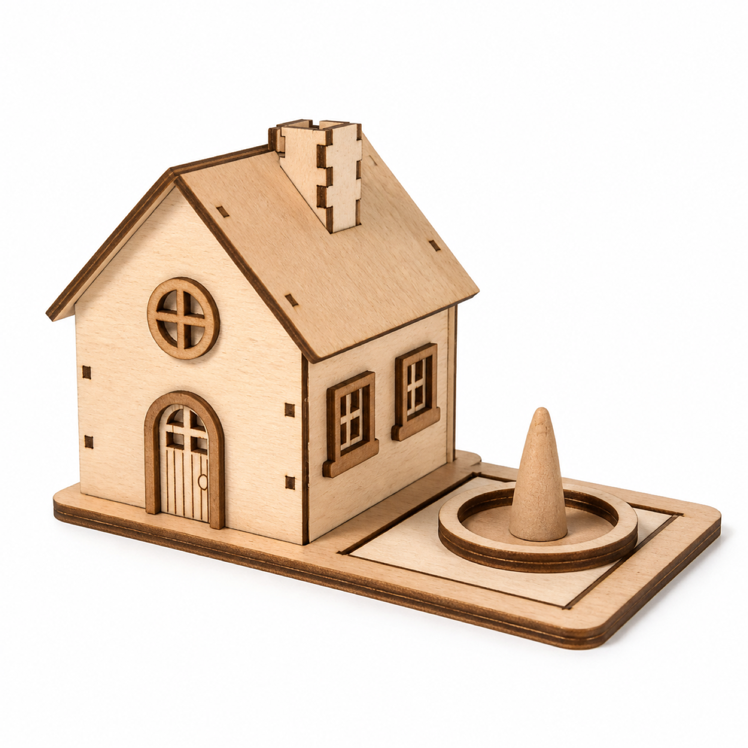 3D Incense Houses Bundle Laser Cut