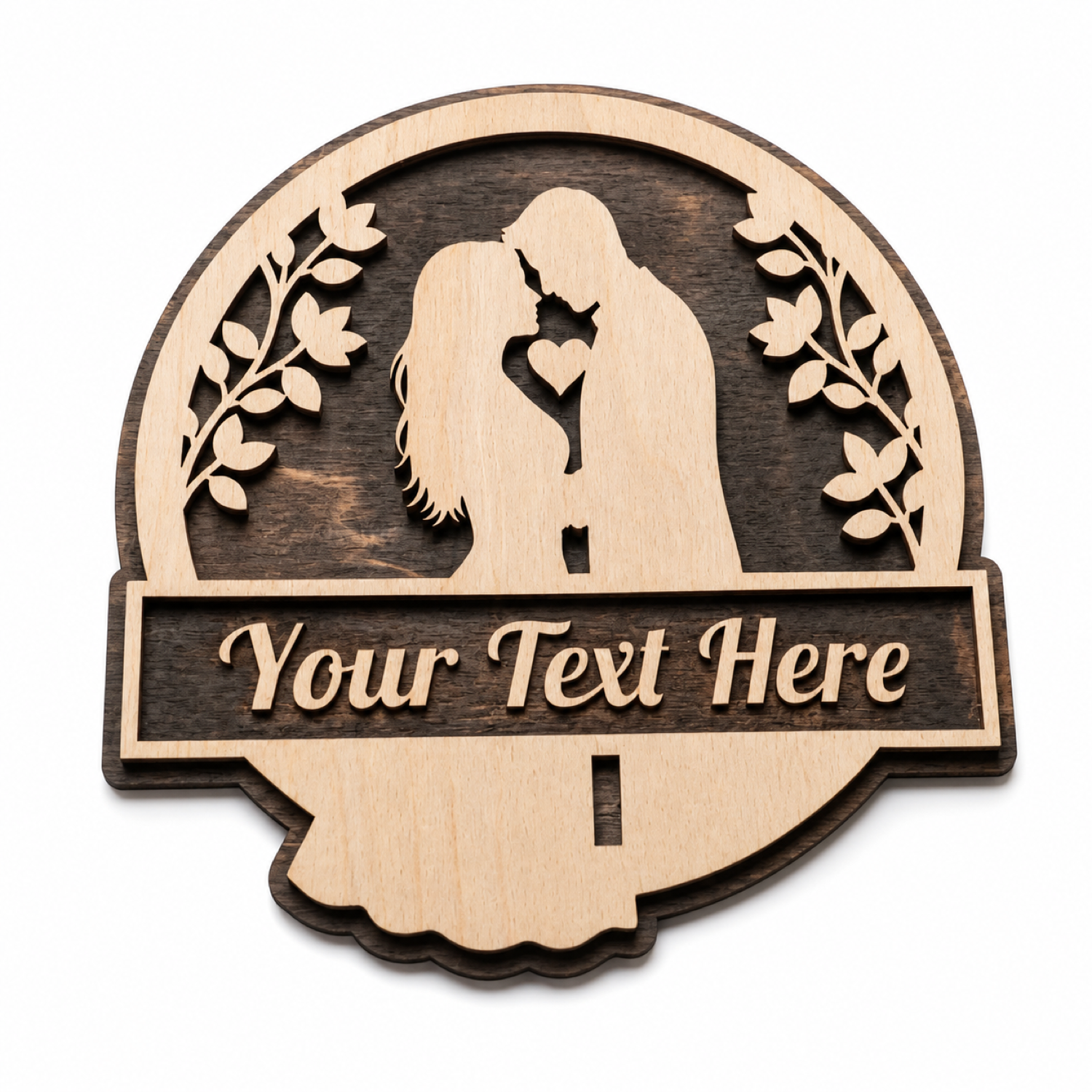 Bride Groom Frame Laser Cut Svg Cutting