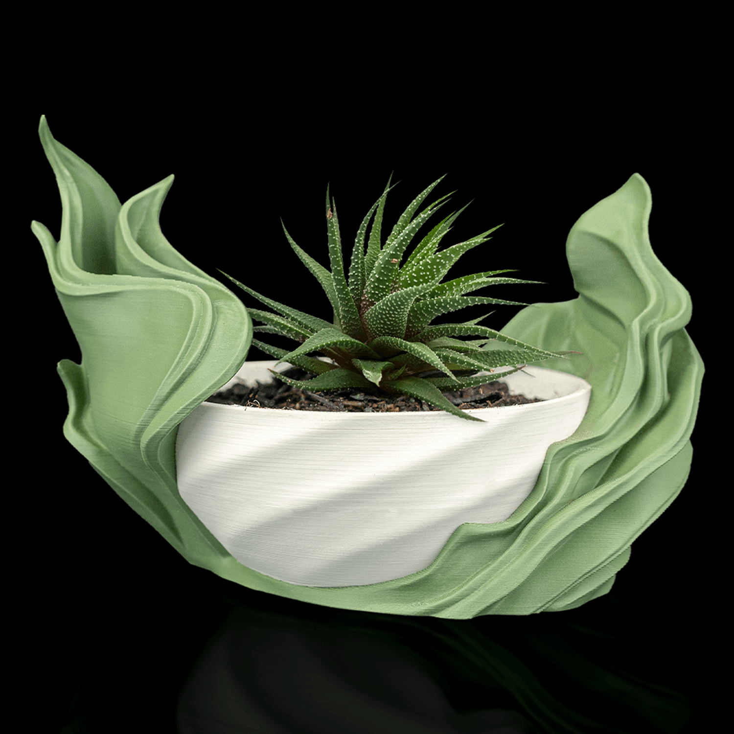 Maceta autorregable Seaweed Flow
