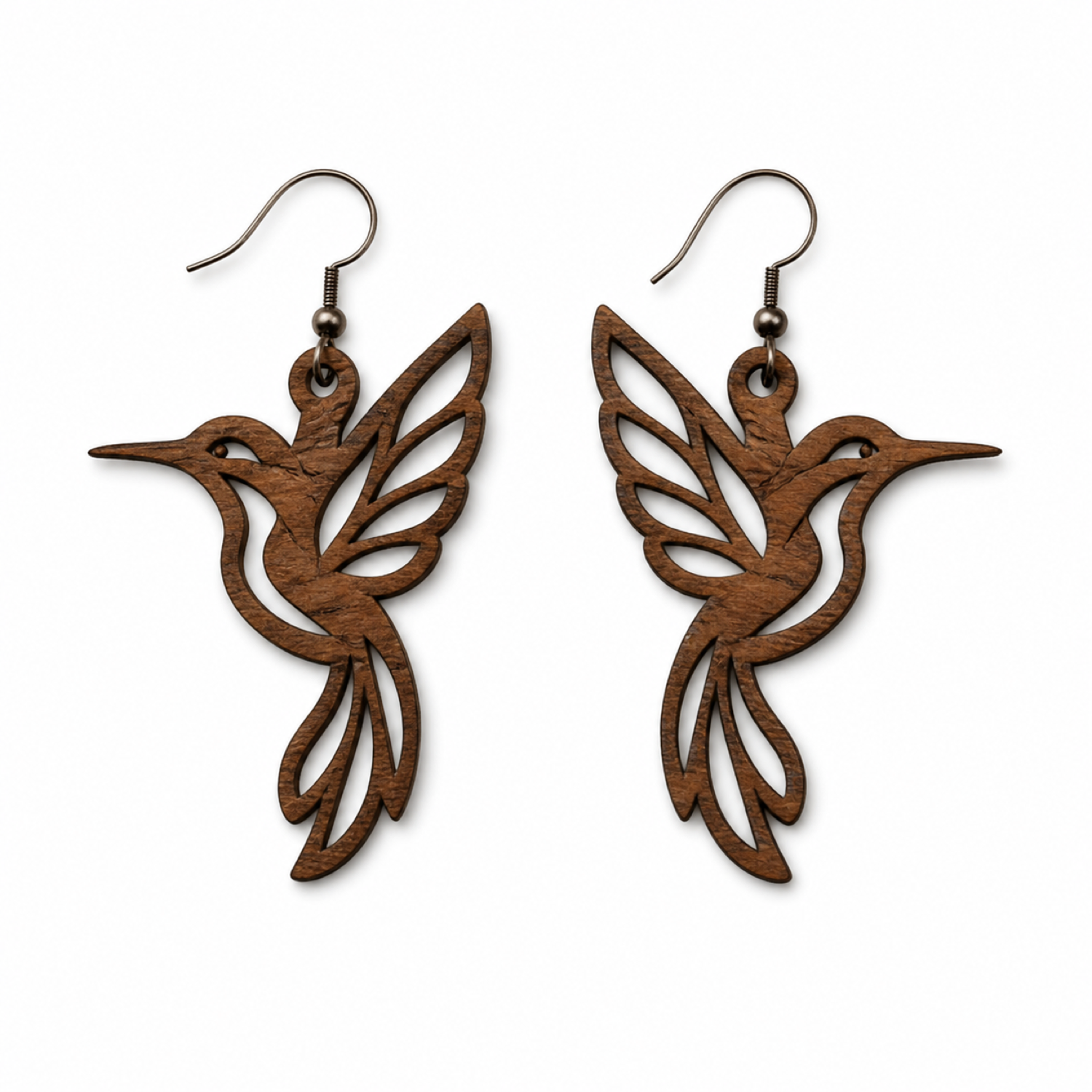 Hummingbird Earrings SVG Bundle