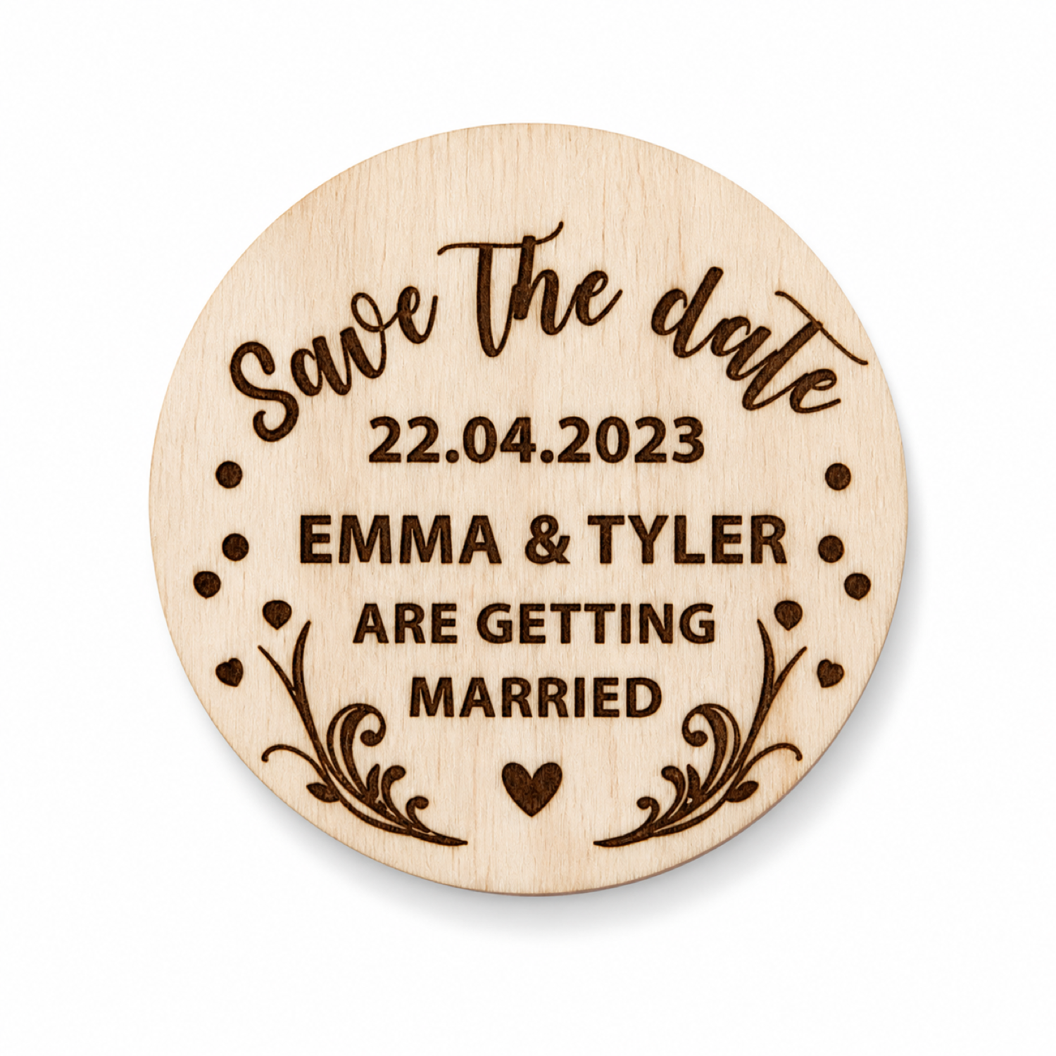 Save the Date Wood Laser Cut SVG Bundle