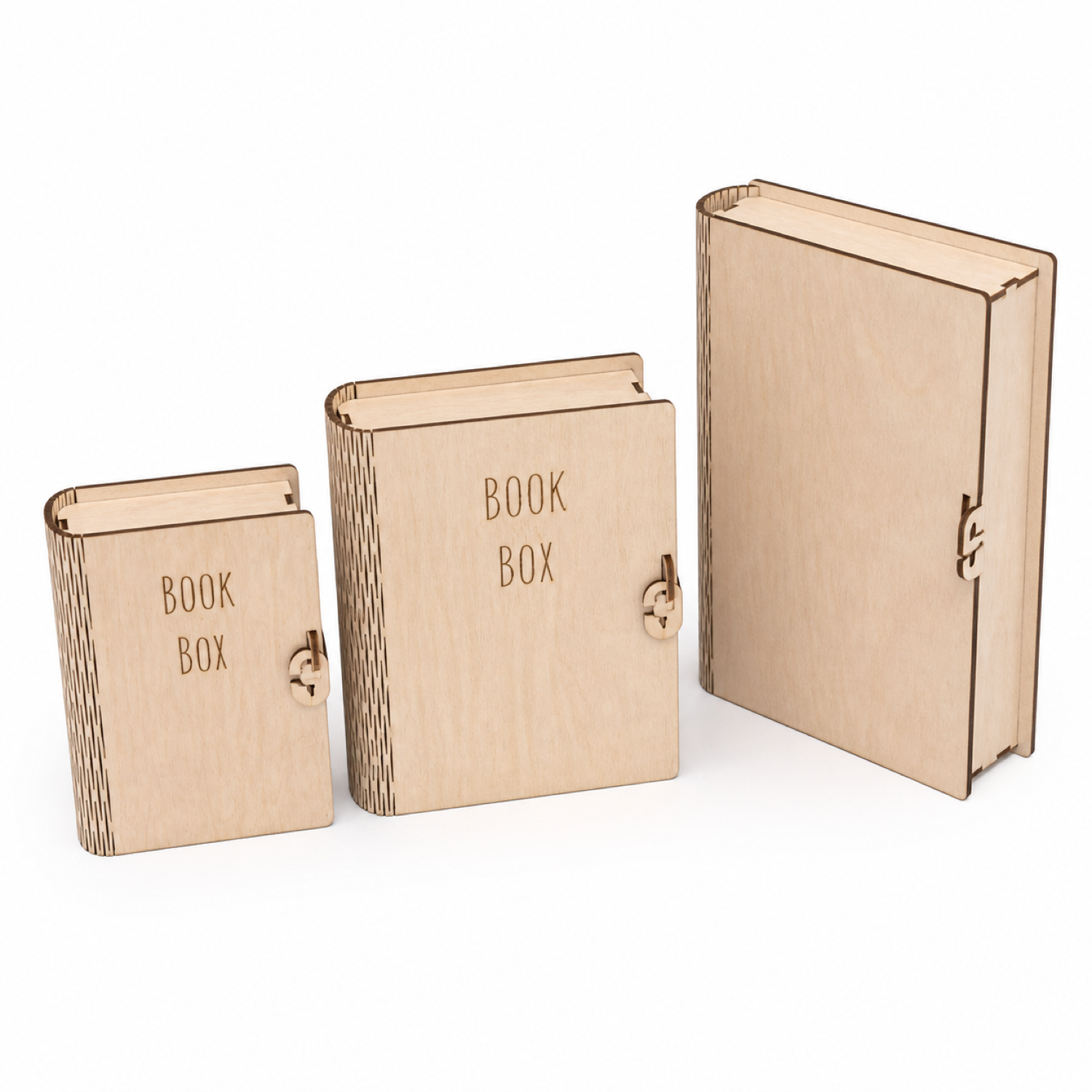 Laser Cut Book Box Svg Files