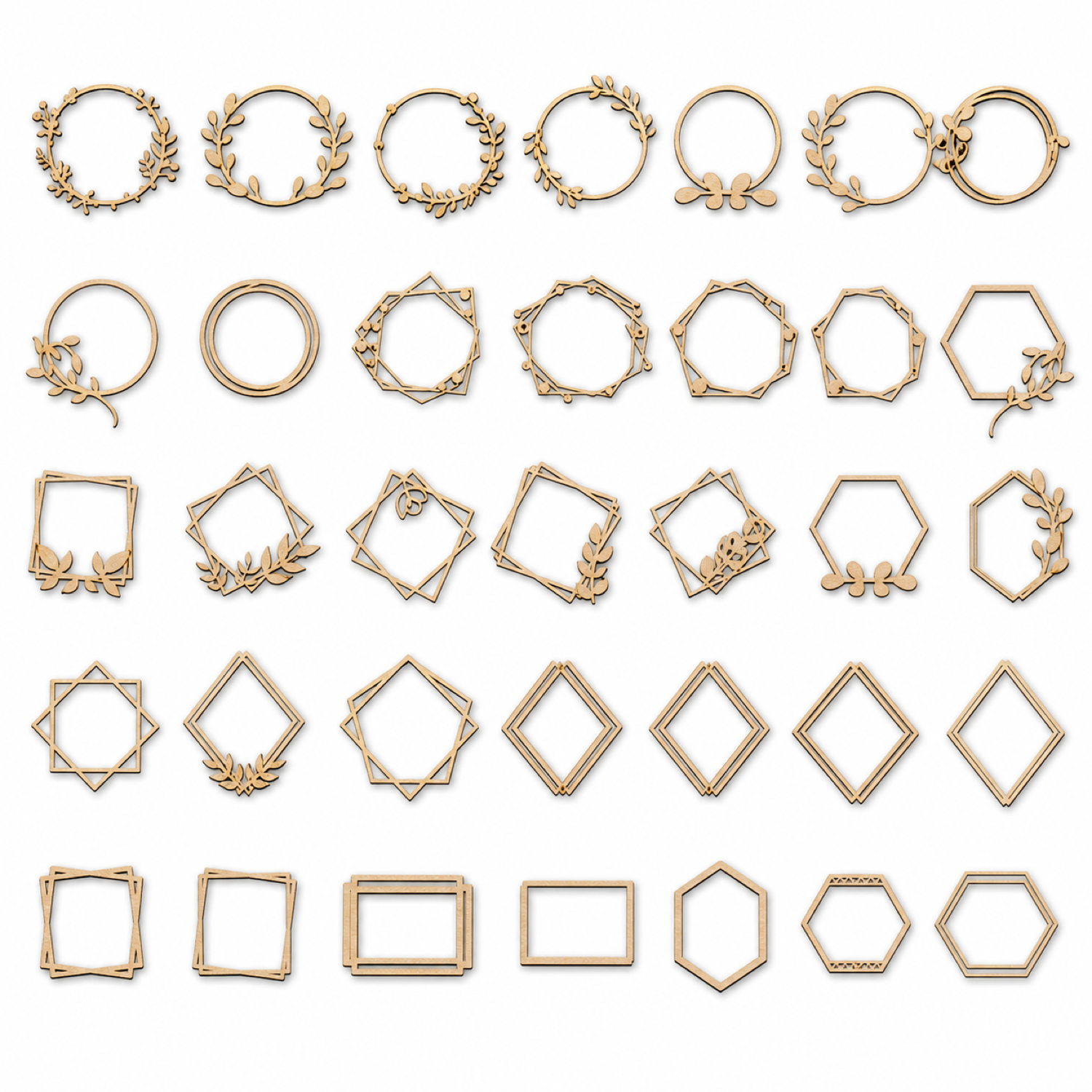 Frames Svg Bundle, Circle Frame Svg