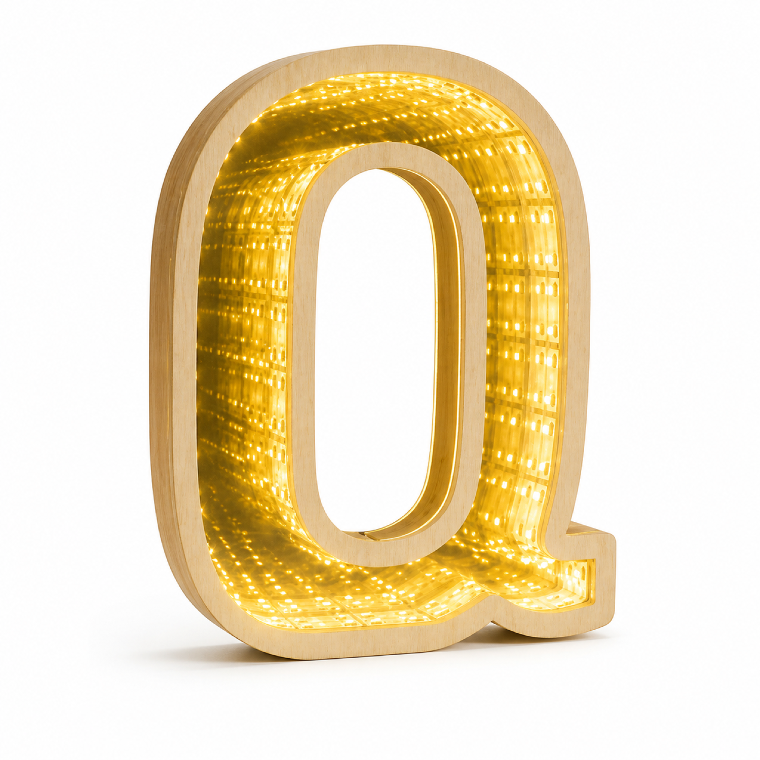 3D Infinity Mirror Letter Laser Cut |CNC
