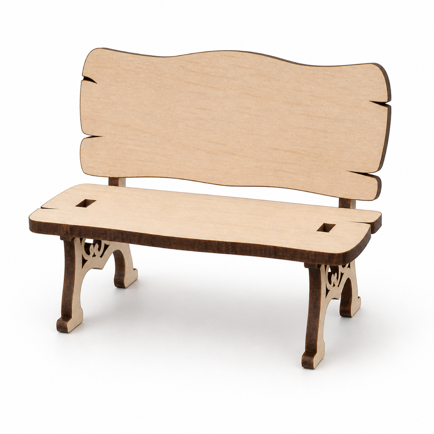 Laser Cut Rustic Bench &amp; Chair Svg Files