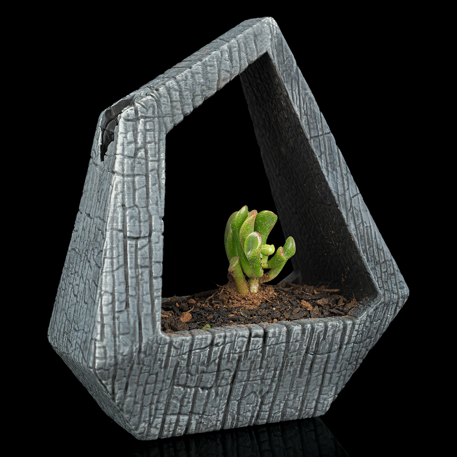 Maceta autorregable Obsidian Frame
