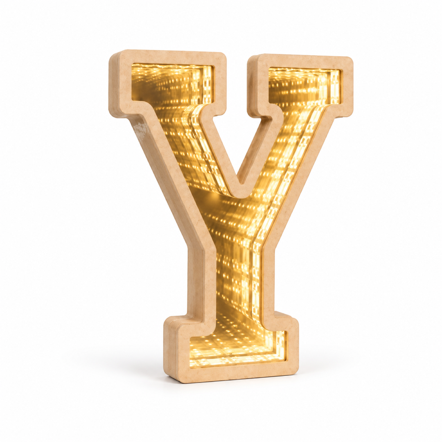 3D Infinity Mirror Letter Laser Cut |CNC