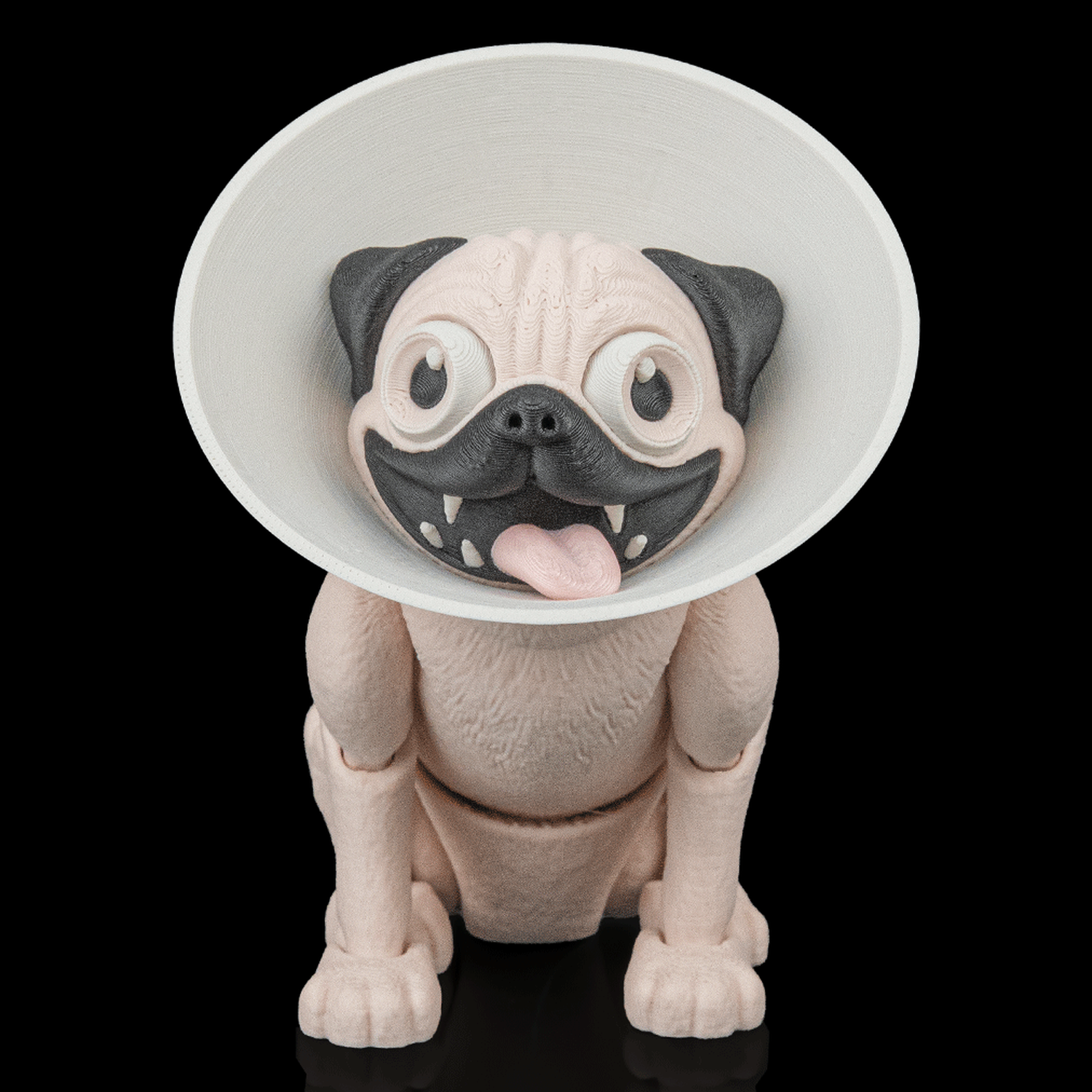 Figura decorativa Peanut, the Pug