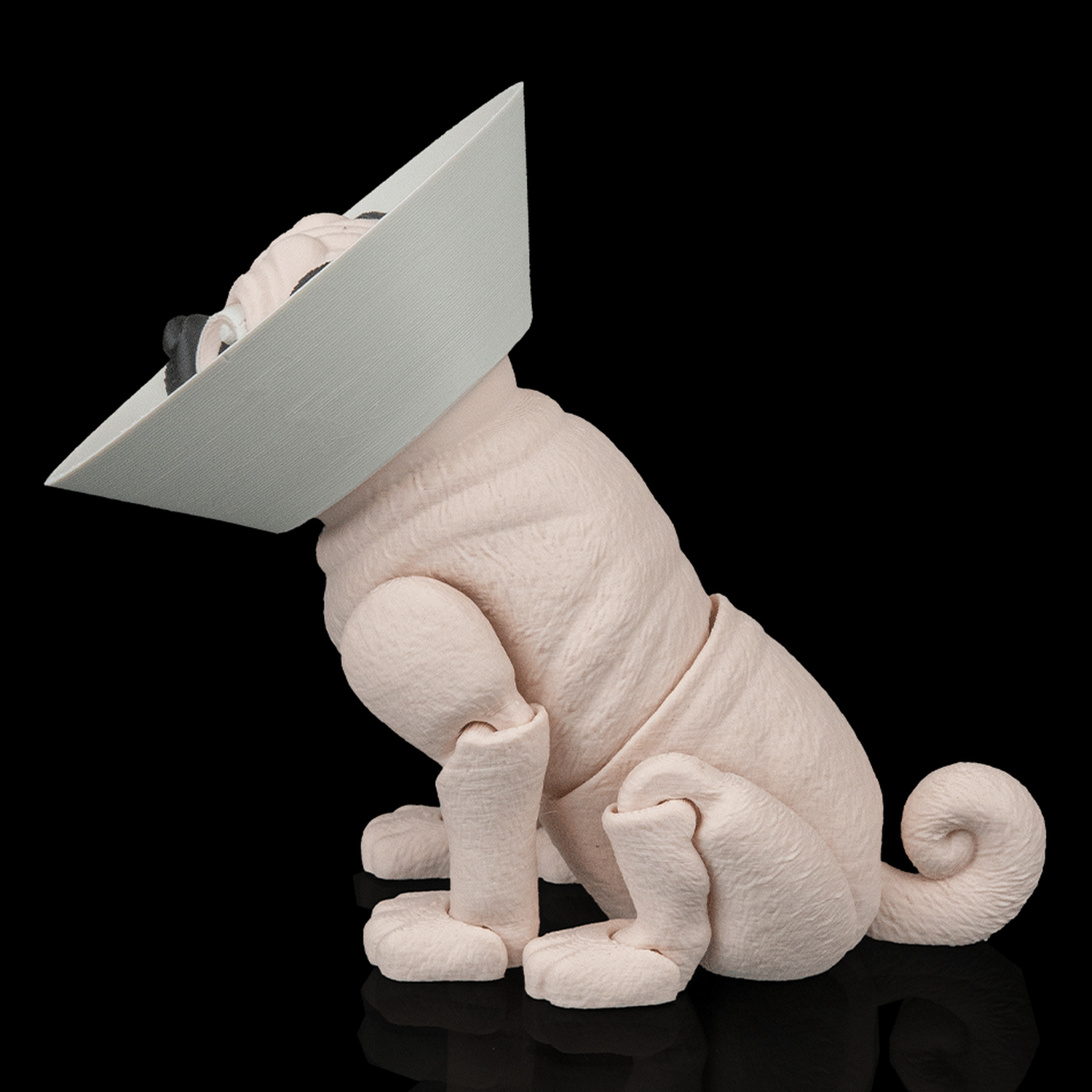 Figura decorativa Peanut, the Pug