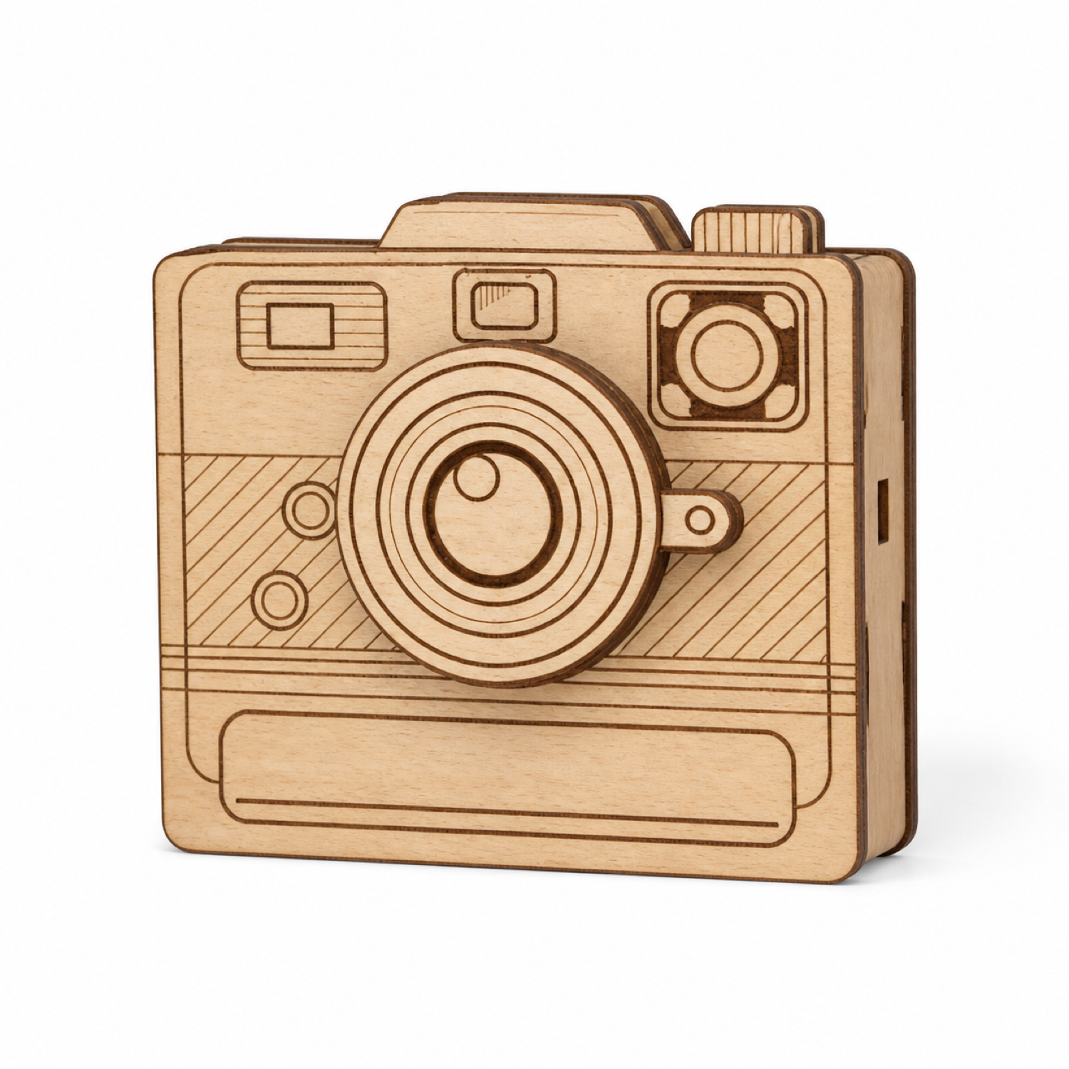 3D Camera Photo Boxes Laser Cut Bundle