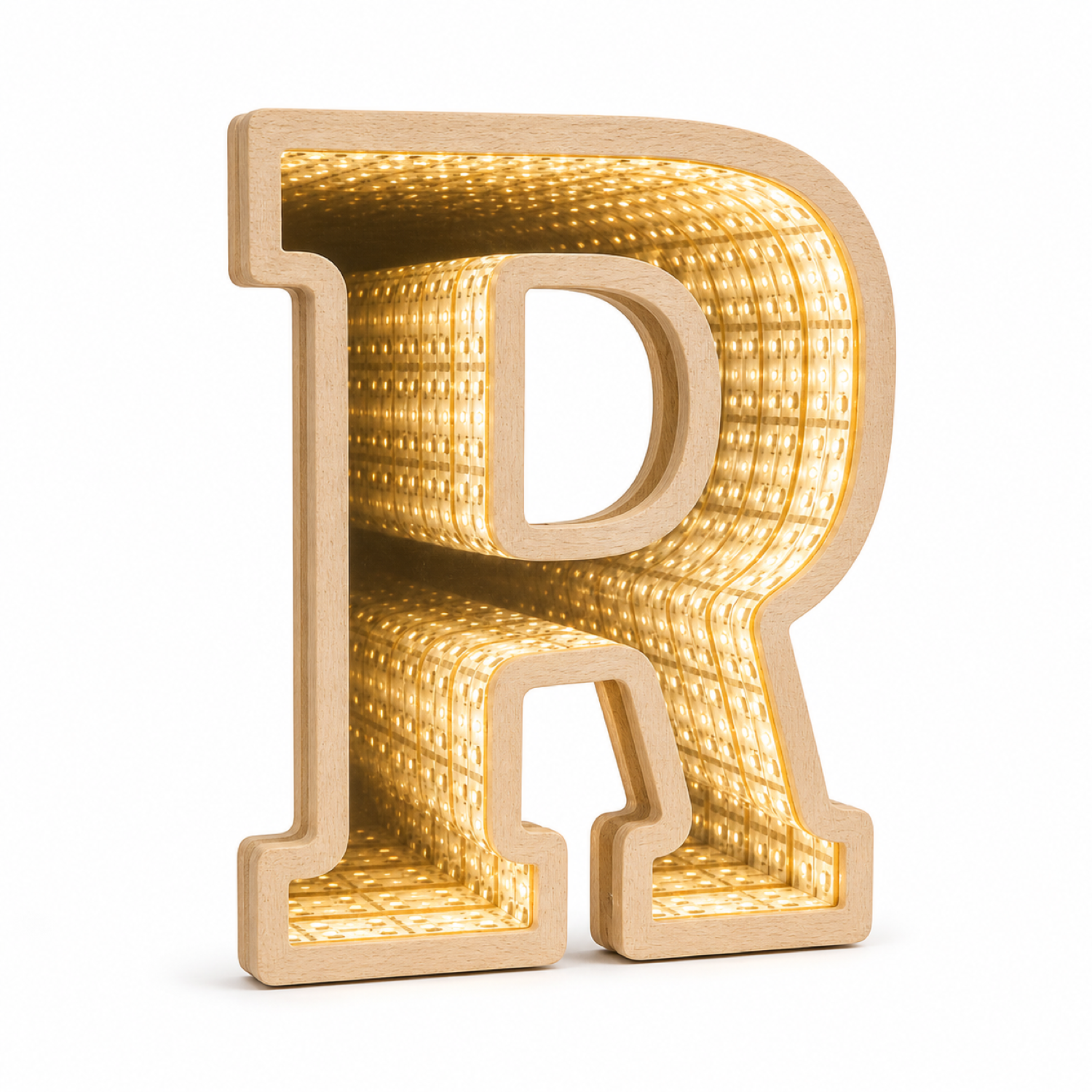3D Infinity Mirror Letter Laser Cut |CNC