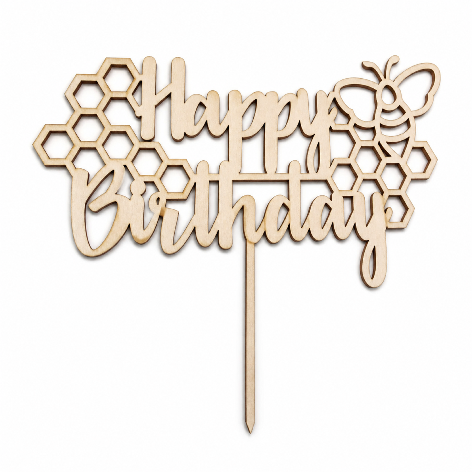 3d Birthday Cake Topper Svg, Honey Bee