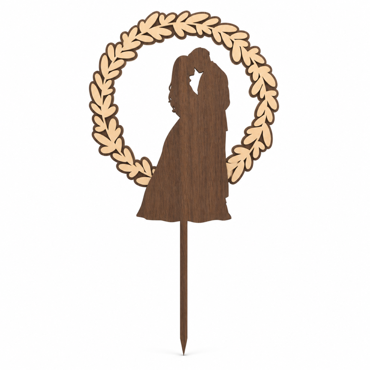 Wedding Cake Topper | Svg | Laser Cut