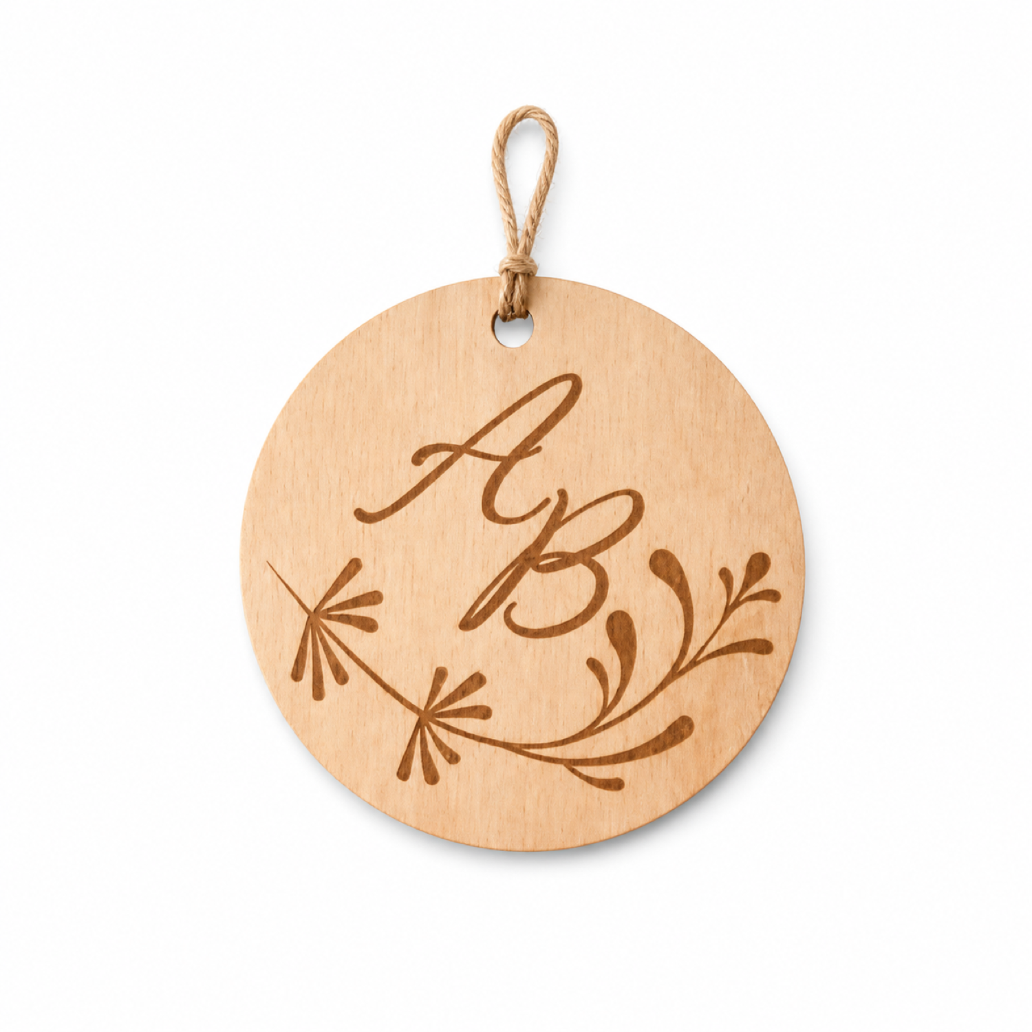 Wedding Dress Hanger Tag Laser Cut